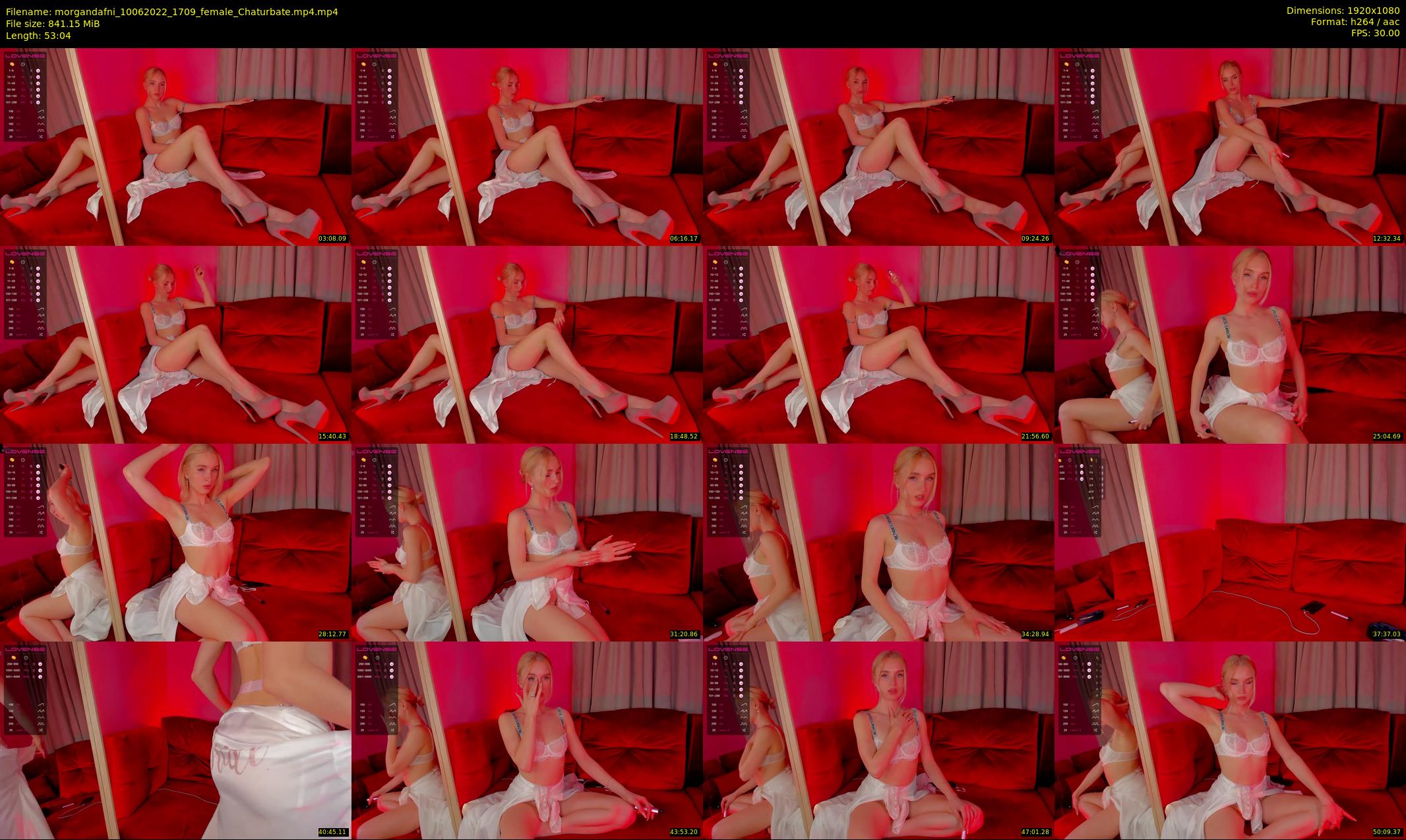 morgandafni — 54 minute Chaturbate couple cam show recording, 1080p, Jun 10, 2022