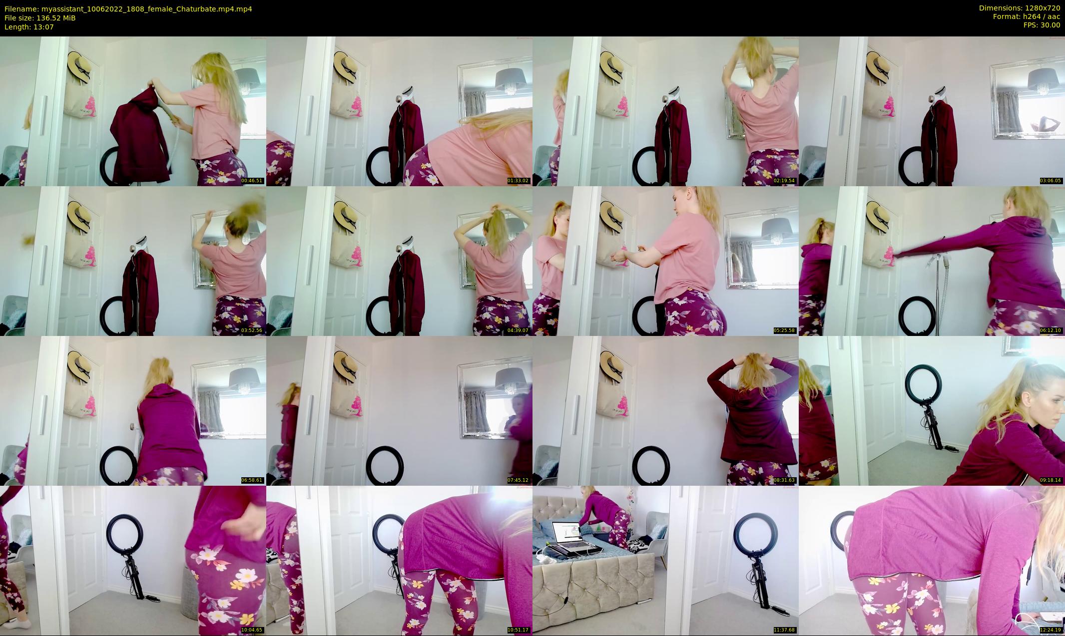 myassistant — 14 minute Chaturbate female cam show recording, 720p, Jun 10, 2022