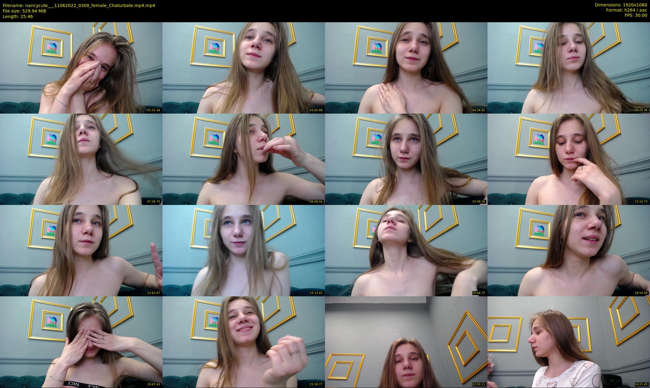 nancycute__ — 26 minute Chaturbate female cam show recording, 1080p, Jun 11, 2022