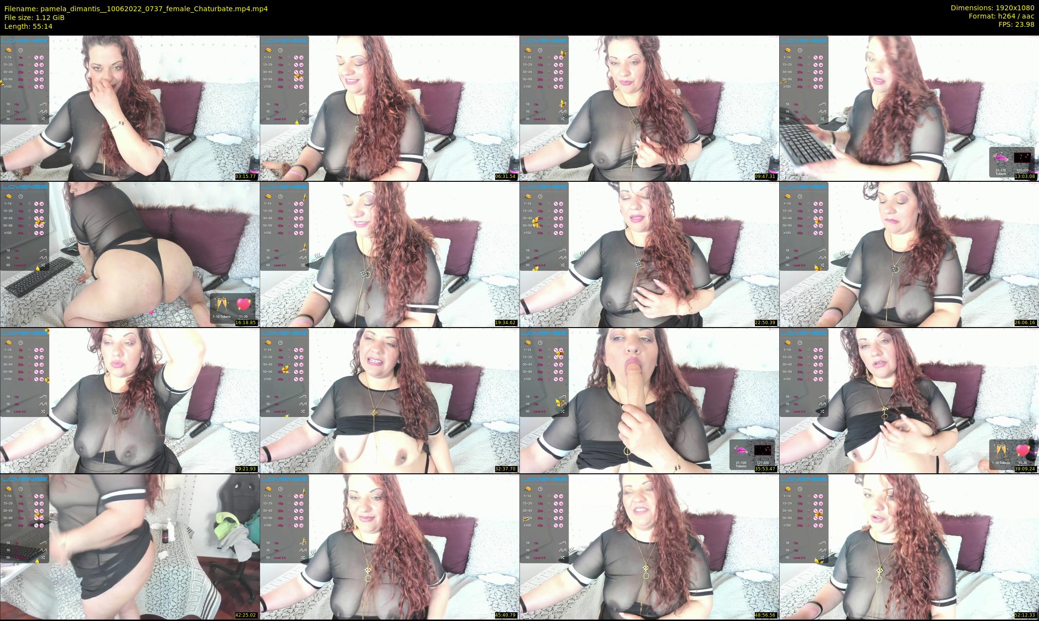 pamela_dimantis_ — 56 minute Chaturbate female cam show recording, 1080p, Jun 10, 2022
