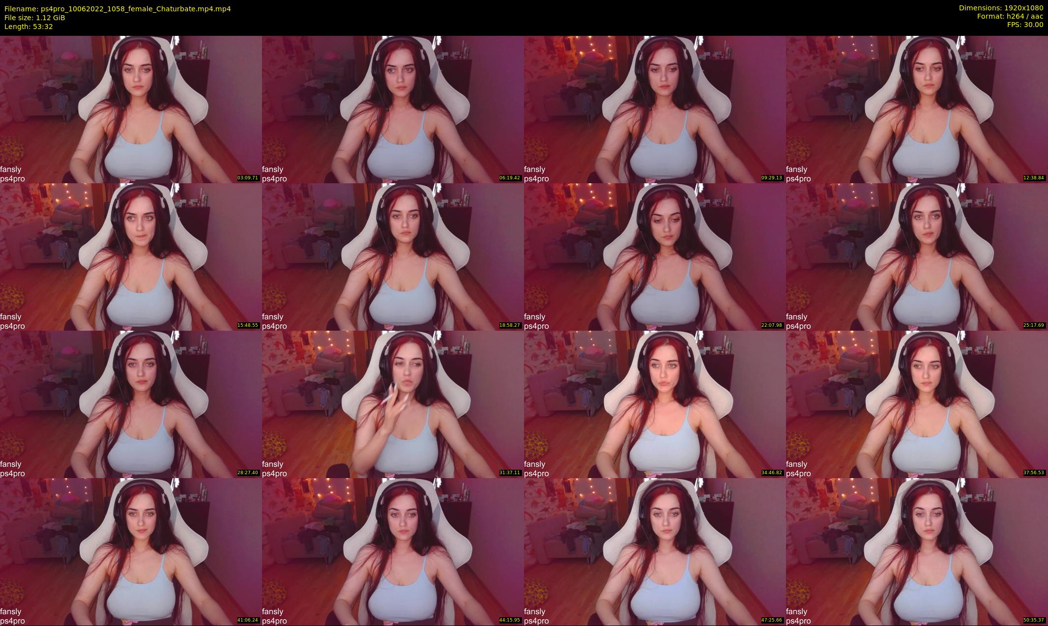 ps4pro — 54 minute Chaturbate female cam show recording, 1080p, Jun 10, 2022