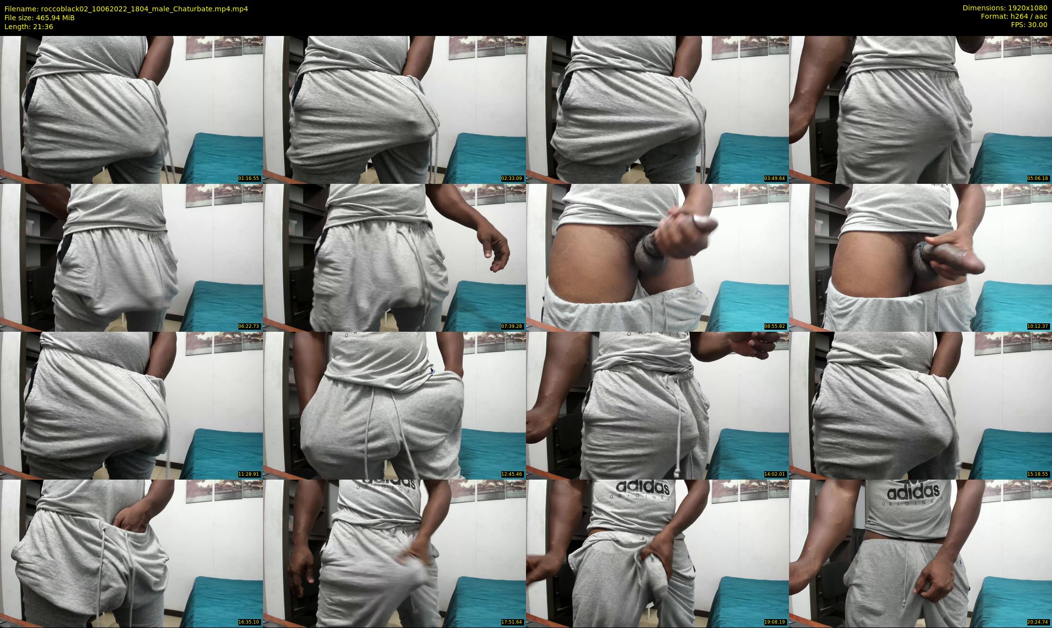 roccoblack02 — 22 minute Chaturbate male cam show recording, 1080p, Jun 10, 2022