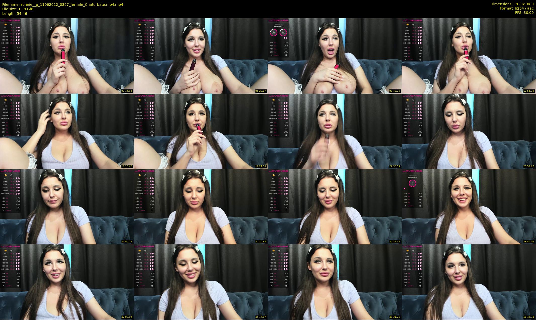 ronnie__g — 55 minute Chaturbate female cam show recording, 1080p, Jun 11, 2022