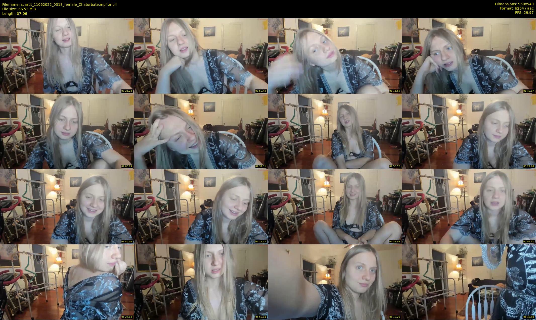 scartit — 8 minute Chaturbate female cam show recording, 480p, Jun 11, 2022