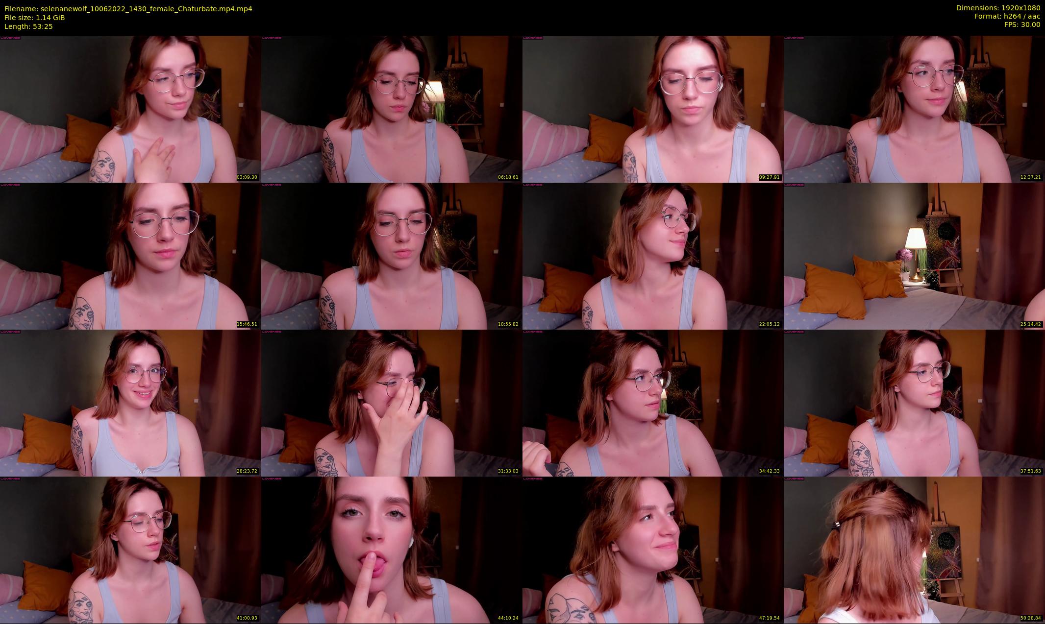 selenanewolf — 54 minute Chaturbate couple cam show recording, 1080p, Jun 10, 2022