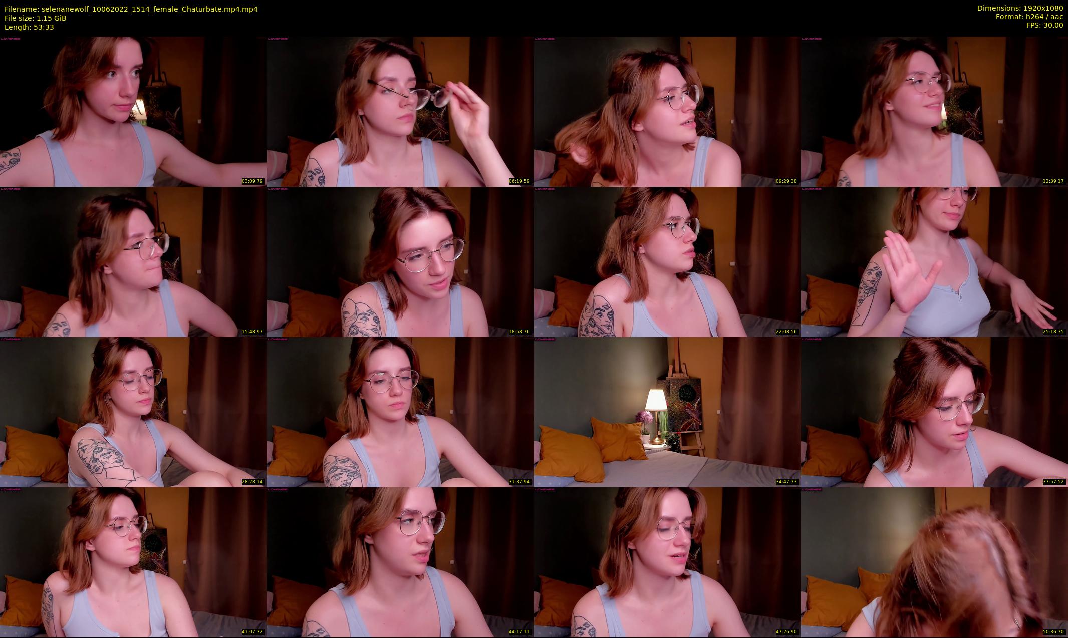 selenanewolf — 54 minute Chaturbate couple cam show recording, 1080p, Jun 10, 2022