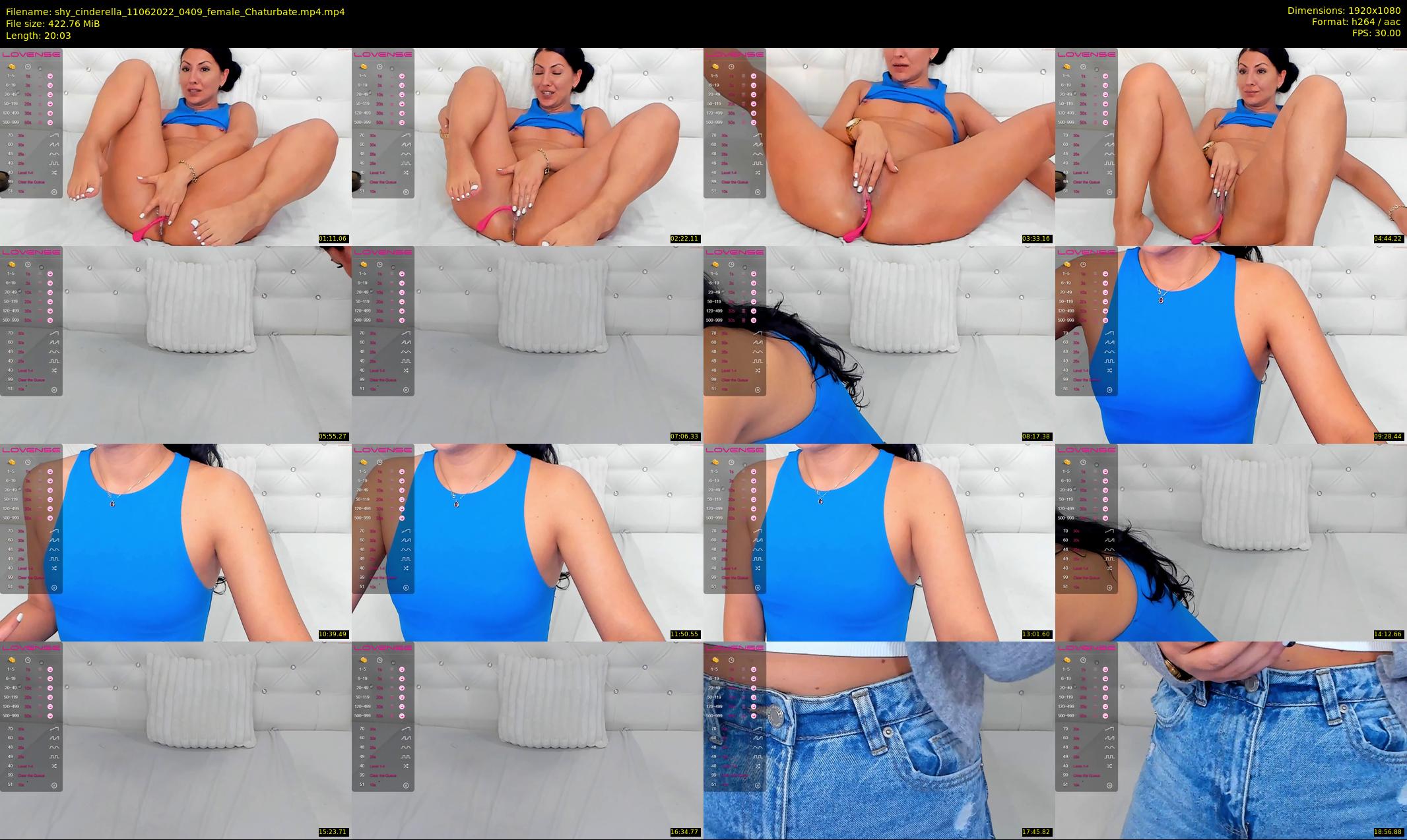 shy_cinderella — 21 minute Chaturbate female cam show recording, 1080p, Jun 11, 2022