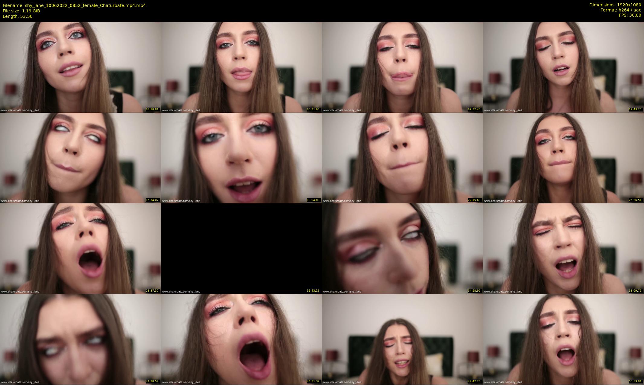 shy_jane — 54 minute Chaturbate female cam show recording, 1080p, Jun 10, 2022