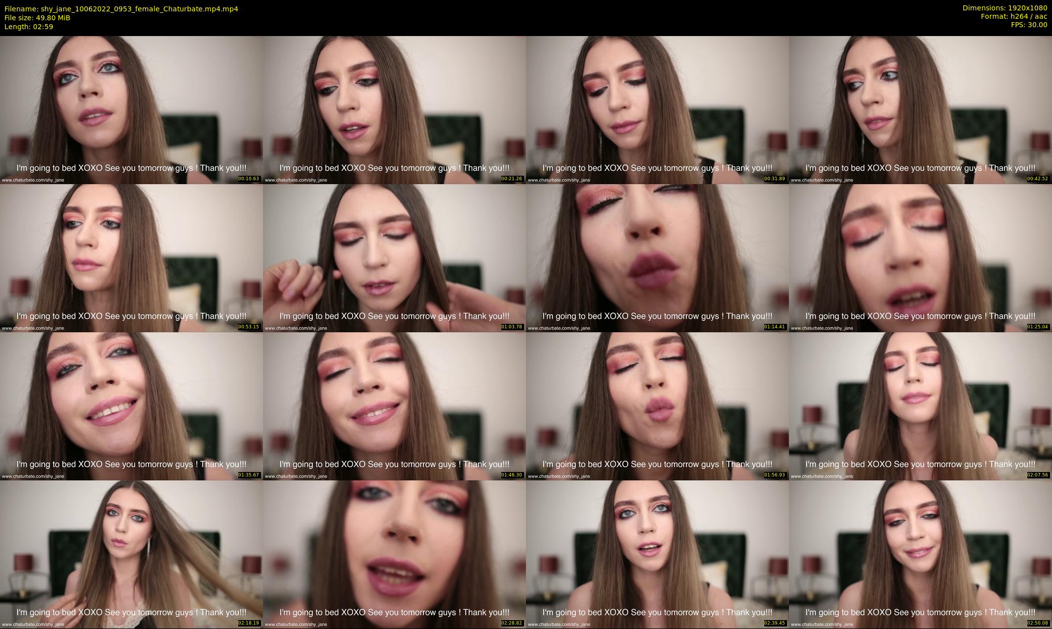shy_jane — 3 minute Chaturbate female cam show recording, 1080p, Jun 10, 2022