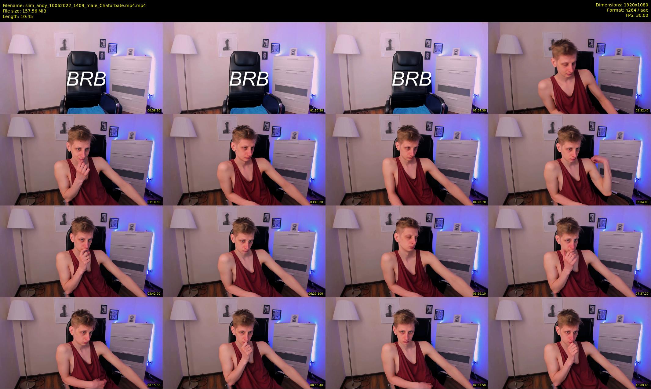 slim_andy — 11 minute Chaturbate male cam show recording, 1080p, Jun 10, 2022