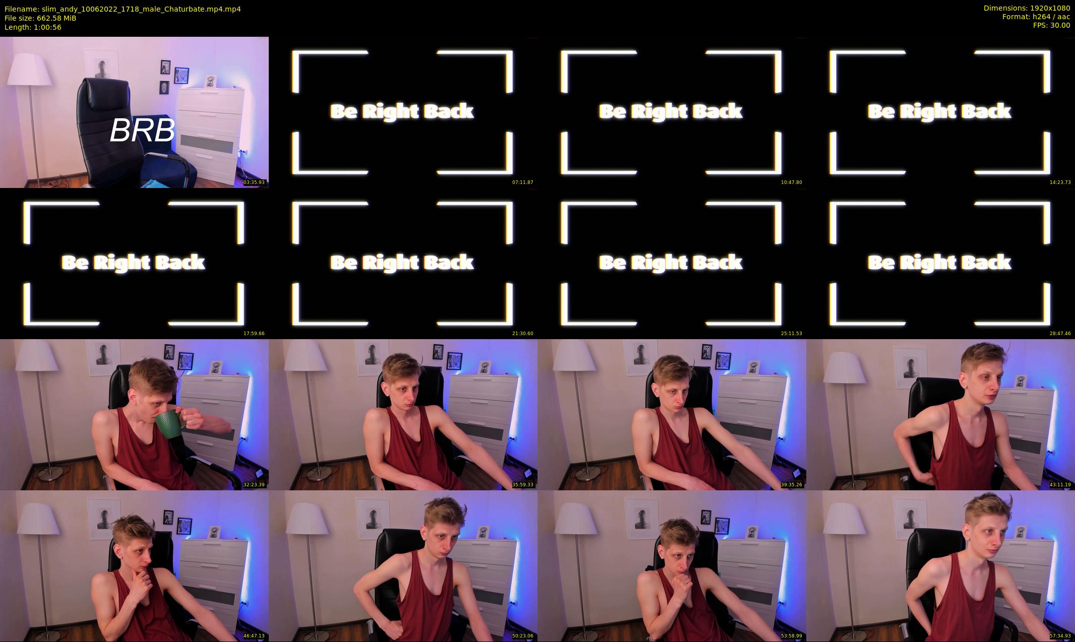 slim_andy — 61 minute Chaturbate male cam show recording, 1080p, Jun 10, 2022