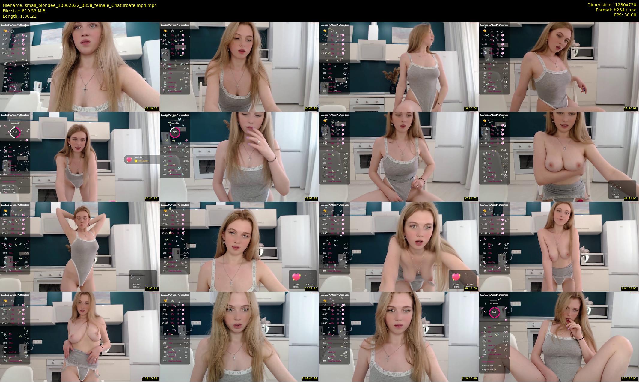 small_blondee — 91 minute Chaturbate female cam show recording, 720p, Jun 10, 2022