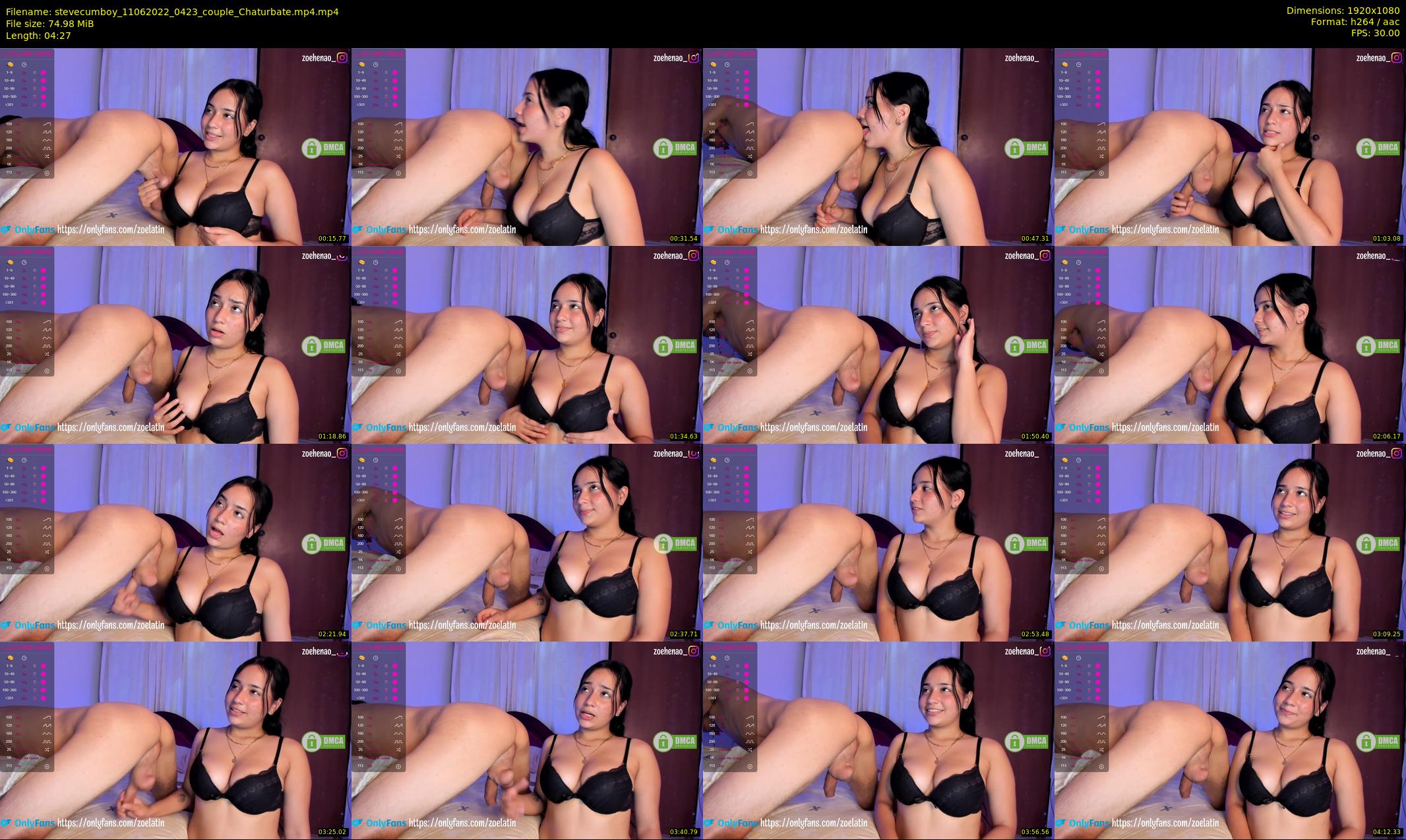 stevecumboy — 5 minute Chaturbate couple cam show recording, 1080p, Jun 11, 2022