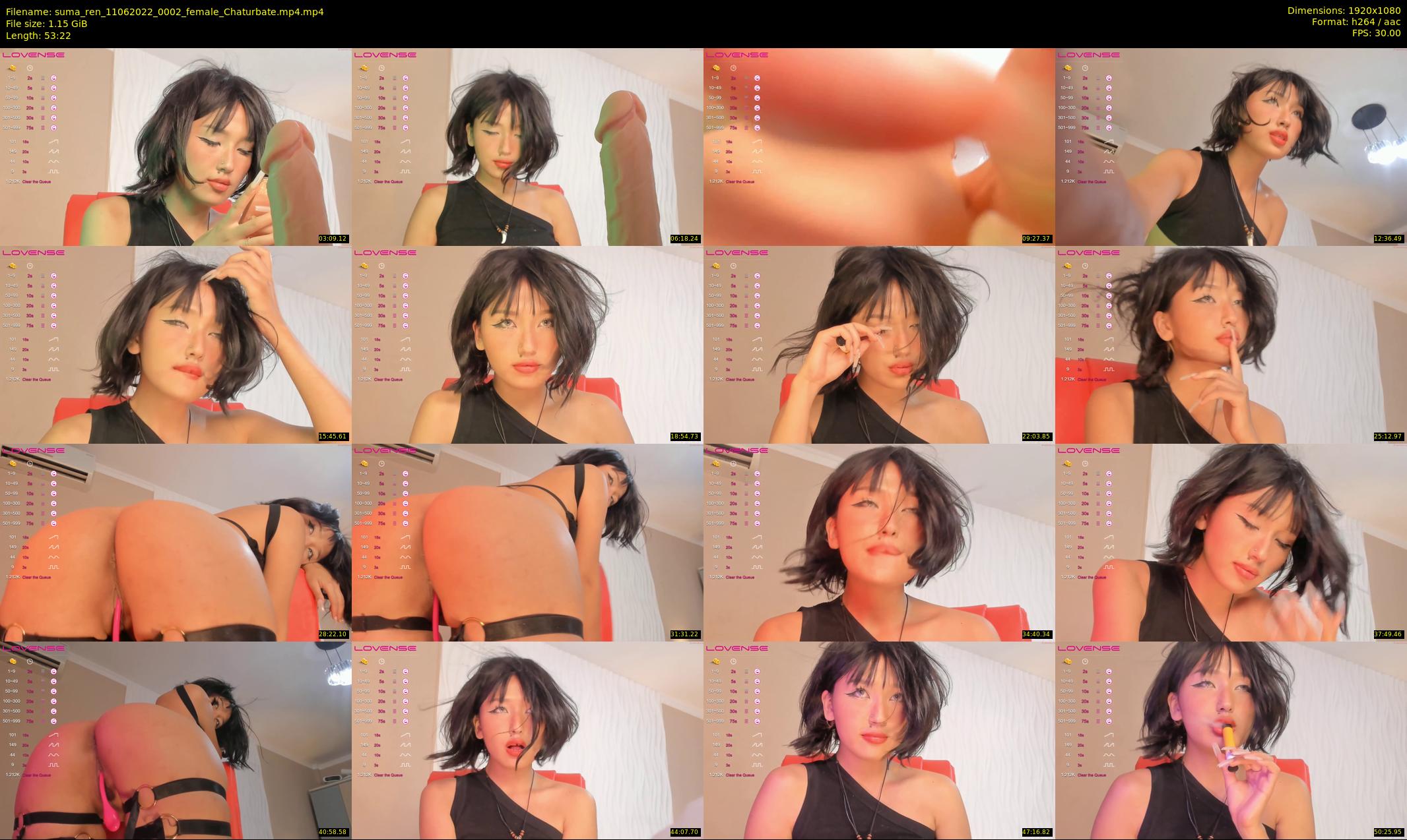 suma_ren — 54 minute Chaturbate female cam show recording, 1080p, Jun 11, 2022