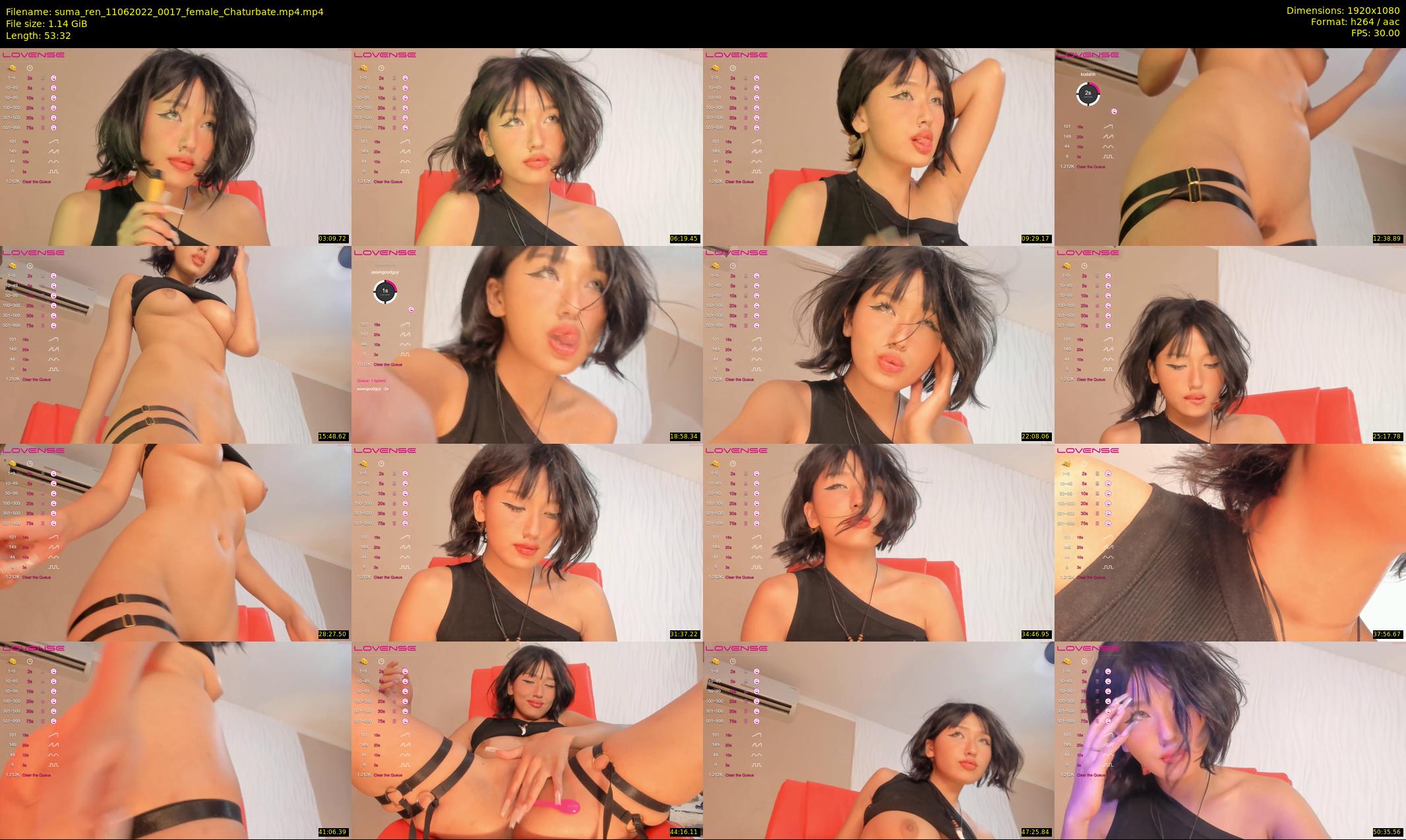 suma_ren — 54 minute Chaturbate female cam show recording, 1080p, Jun 11, 2022