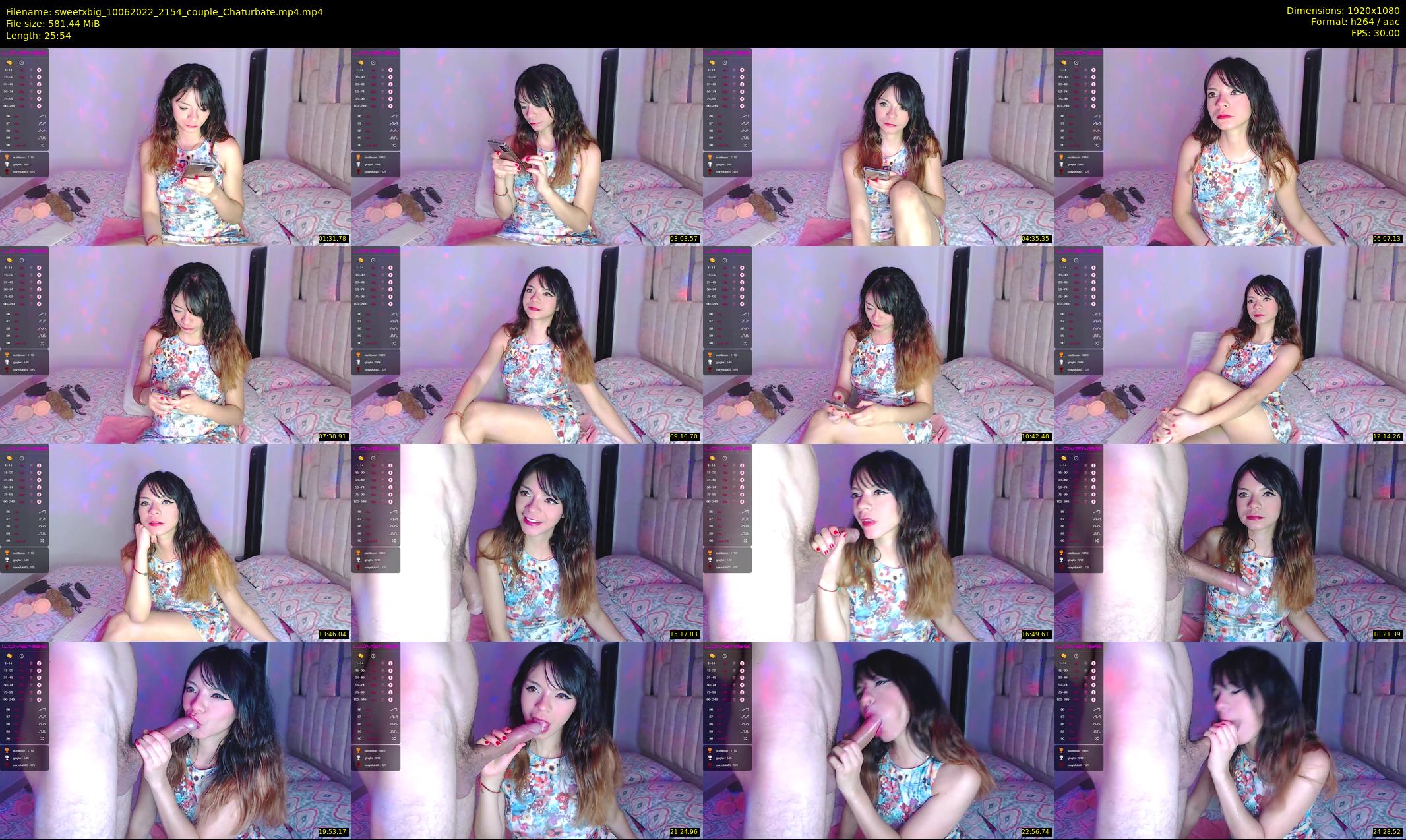 sweetxbig — 26 minute Chaturbate couple cam show recording, 1080p, Jun 10, 2022