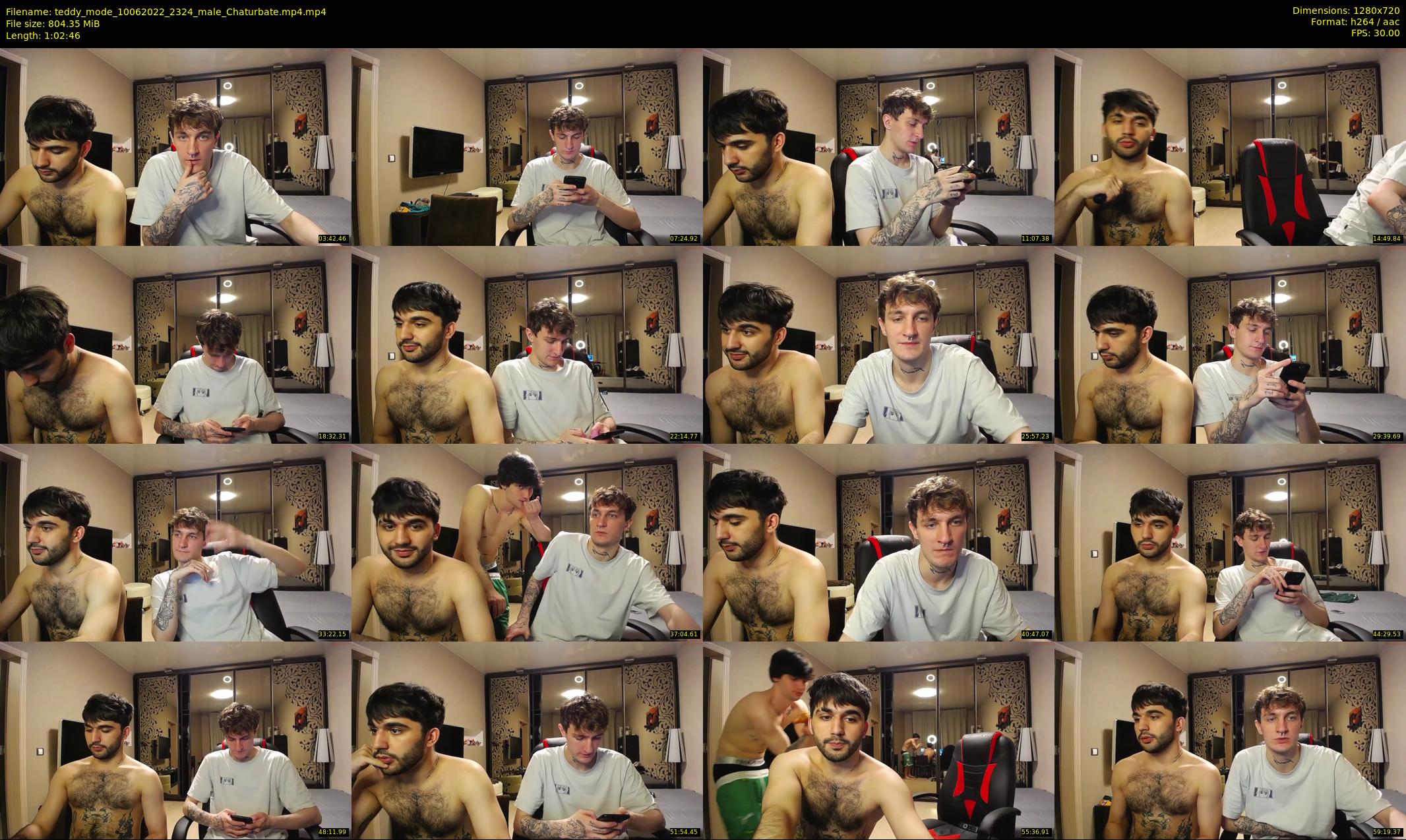 teddy_mode — 63 minute Chaturbate couple cam show recording, 720p, Jun 10, 2022