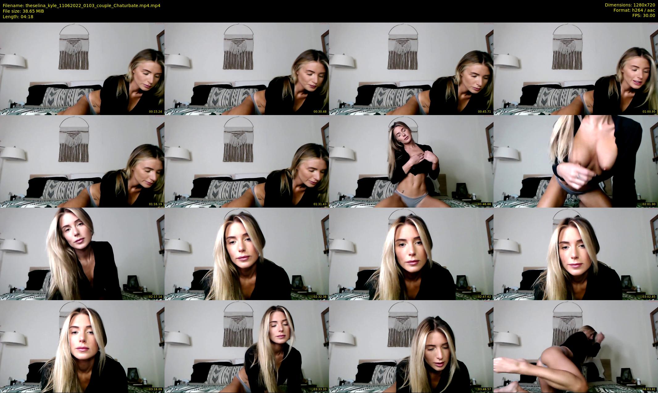 theselina_kyle — 5 minute Chaturbate female cam show recording, 720p, Jun 11, 2022