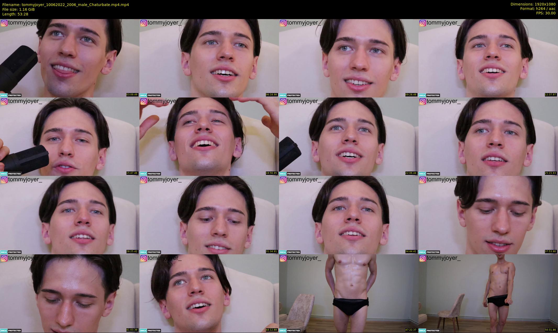 tommyjoyer — 54 minute Chaturbate male cam show recording, 1080p, Jun 10, 2022