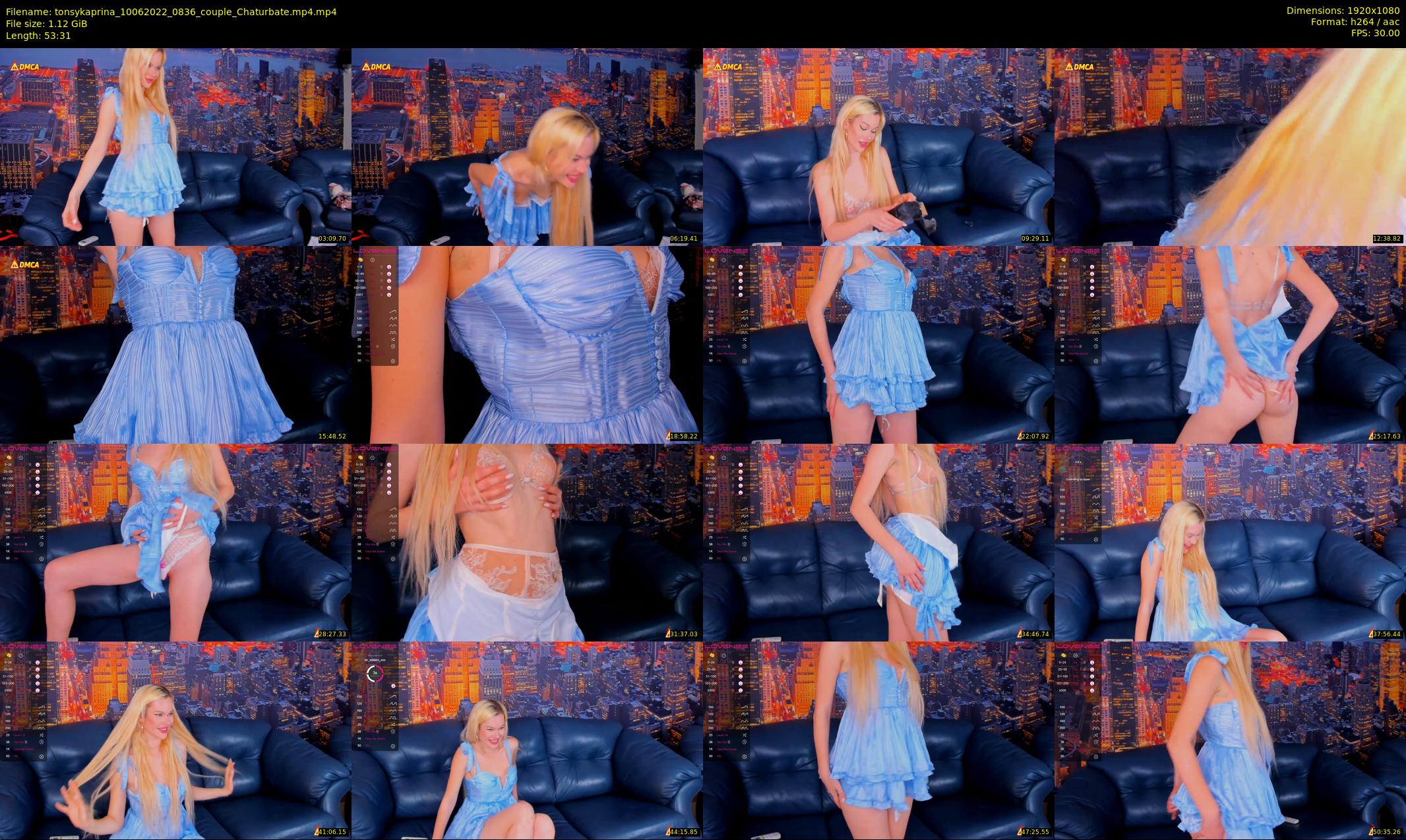 tonsykaprina — 54 minute Chaturbate couple cam show recording, 1080p, Jun 10, 2022
