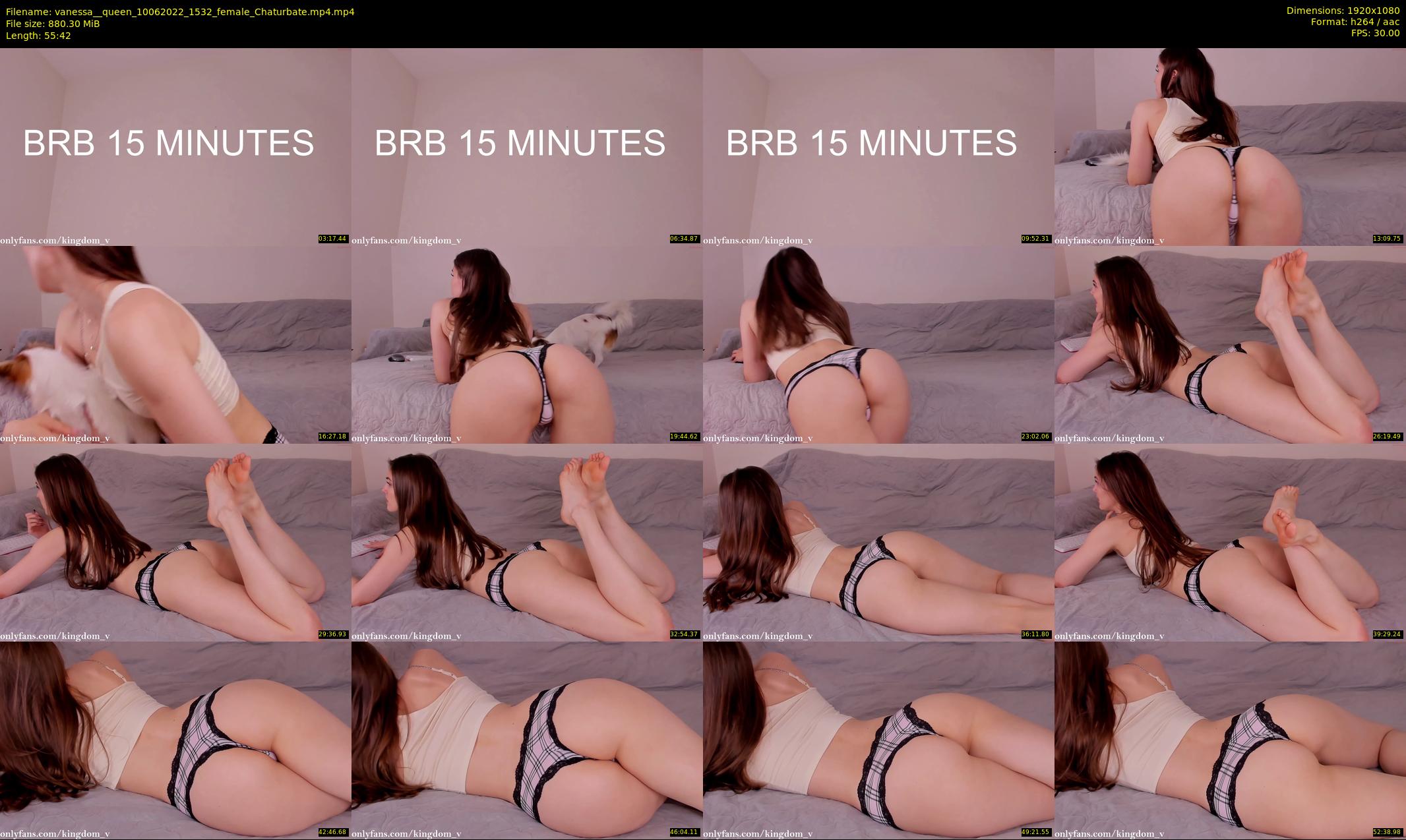 vanessa__queen — 56 minute Chaturbate female cam show recording, 1080p, Jun 10, 2022