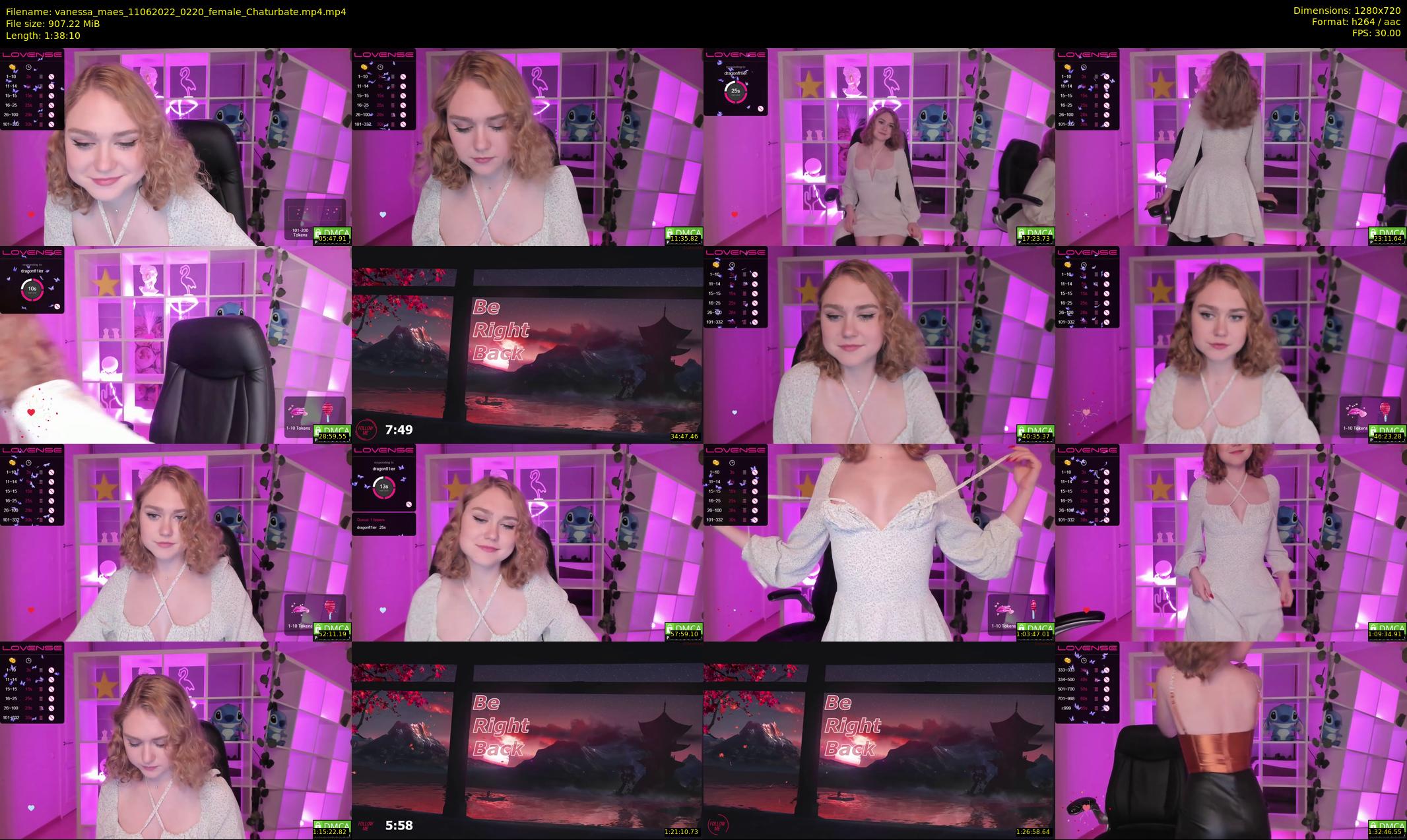 vanessa_maes — 99 minute Chaturbate female cam show recording, 720p, Jun 11, 2022