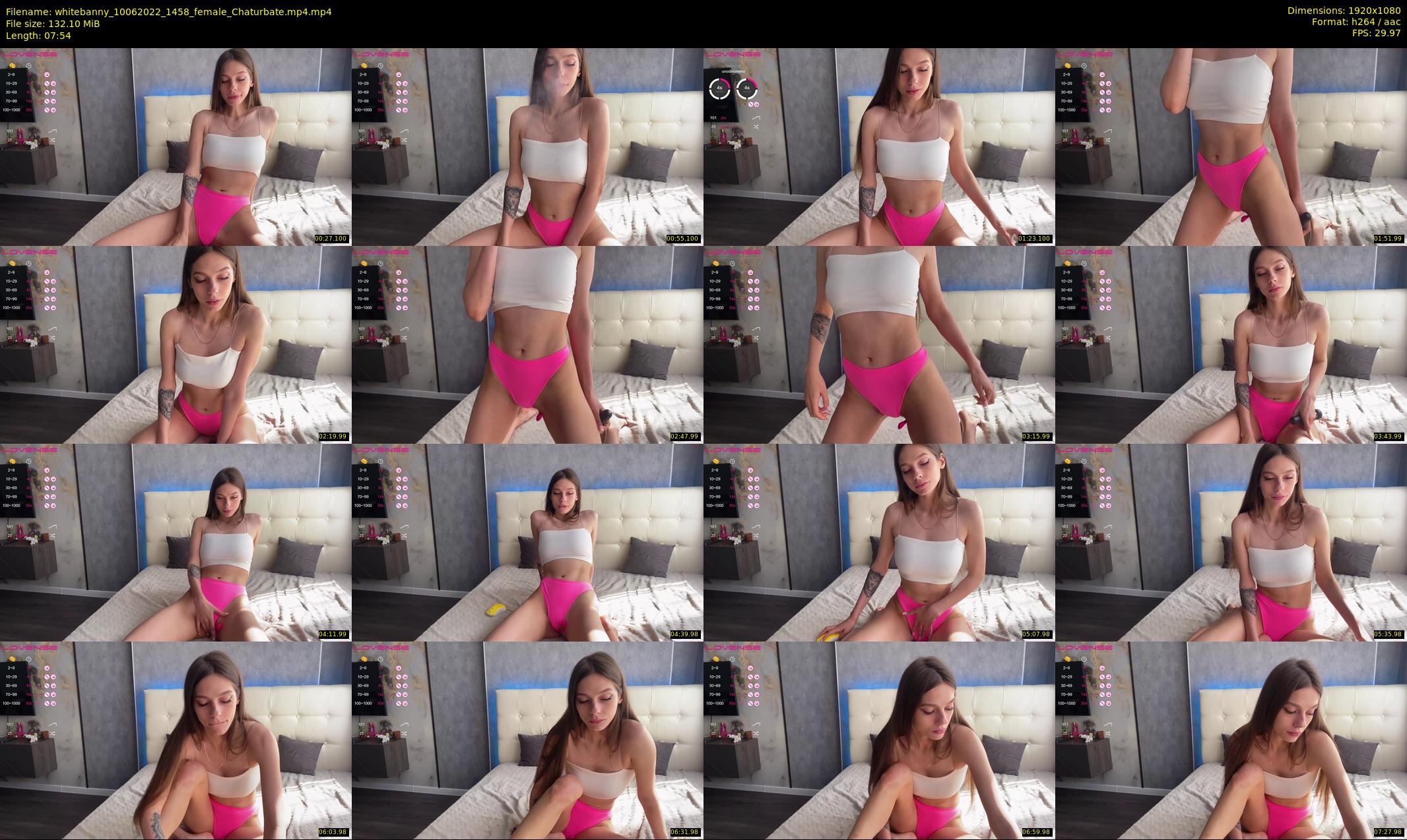 whitebanny — 8 minute Chaturbate couple cam show recording, 1080p, Jun 10, 2022