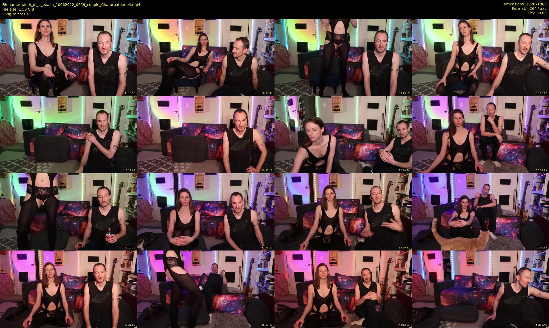 width_of_a_peach — 56 minute Chaturbate couple cam show recording, 1080p, Jun 10, 2022