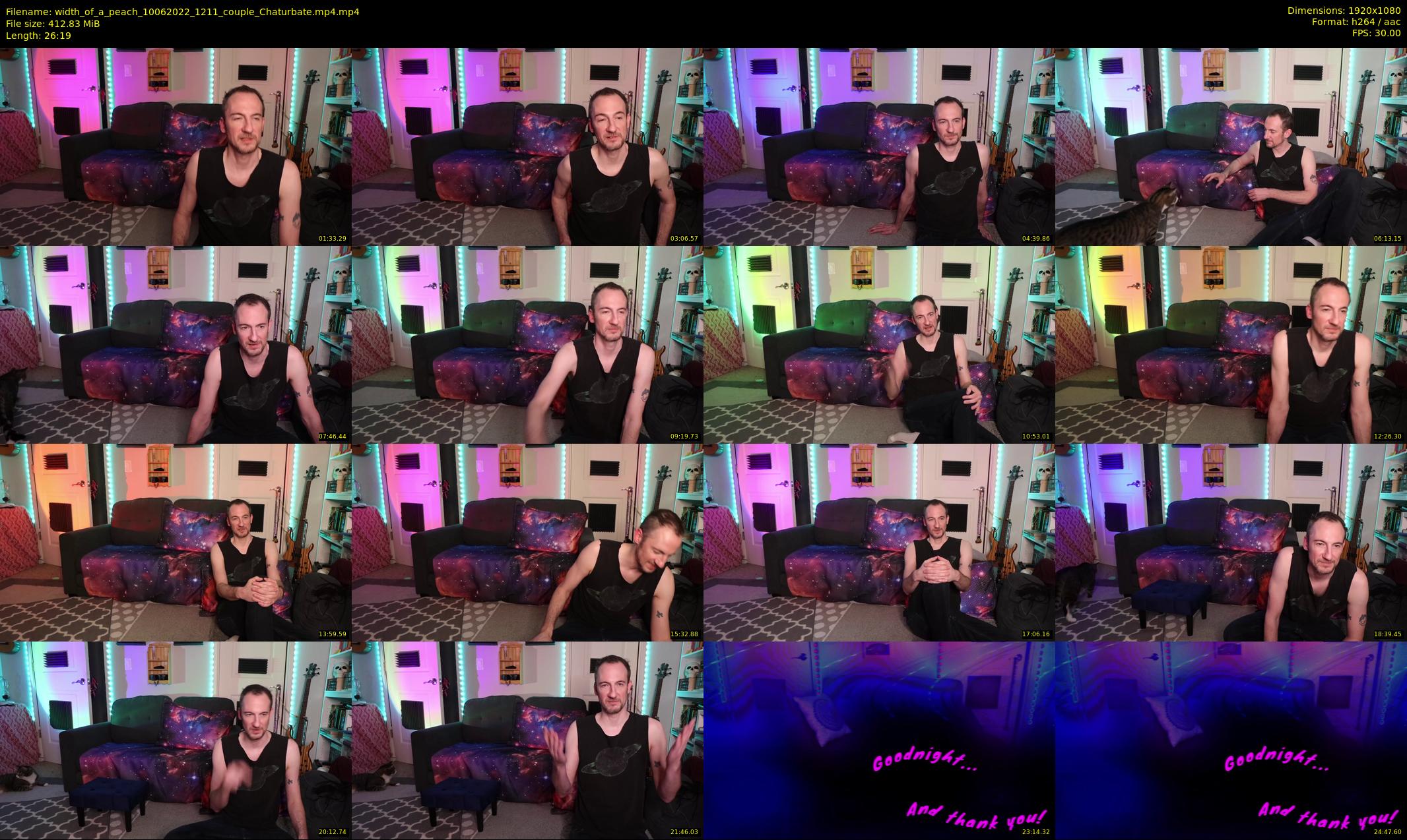 width_of_a_peach — 27 minute Chaturbate couple cam show recording, 1080p, Jun 10, 2022