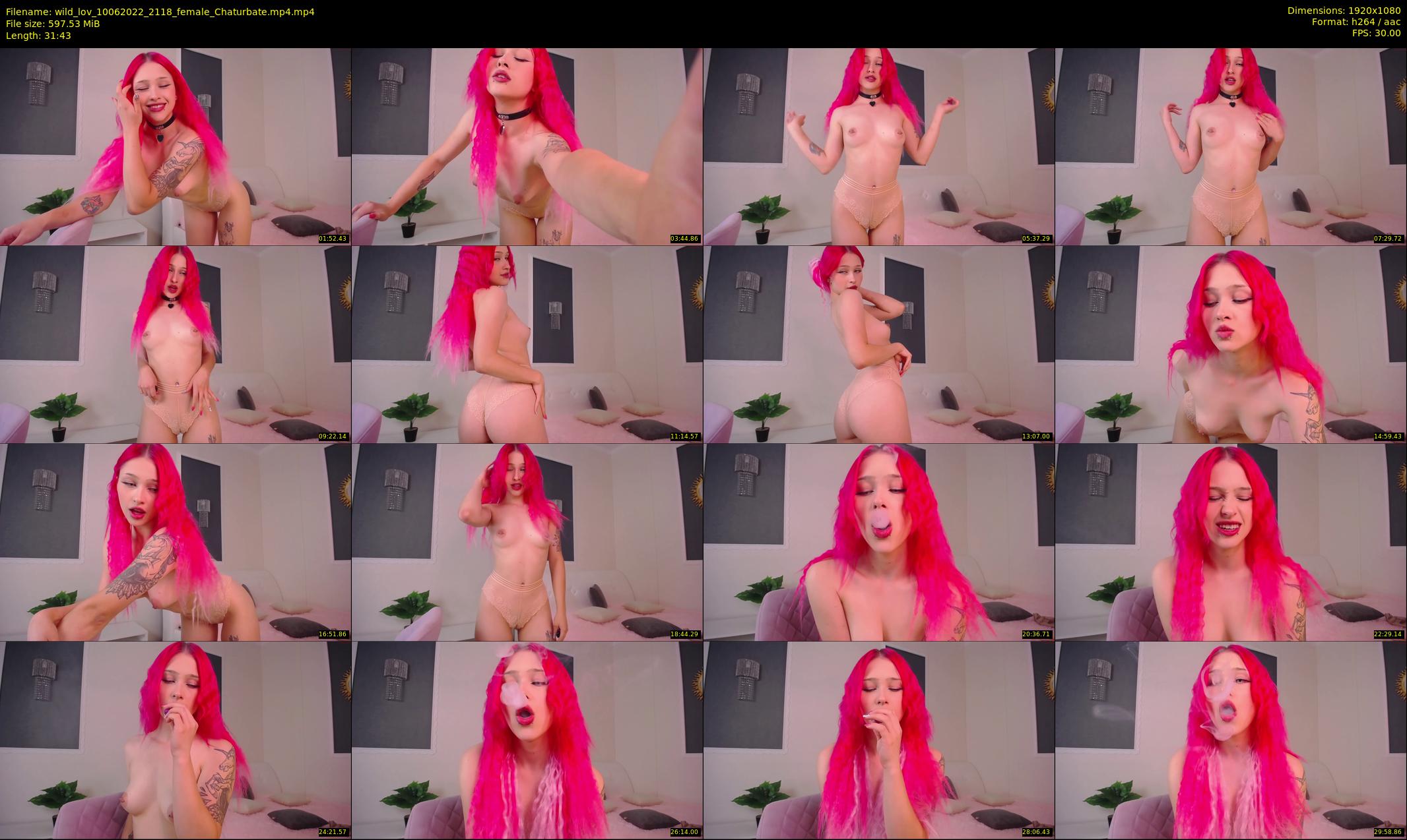 wild_lov — 32 minute Chaturbate female cam show recording, 1080p, Jun 10, 2022