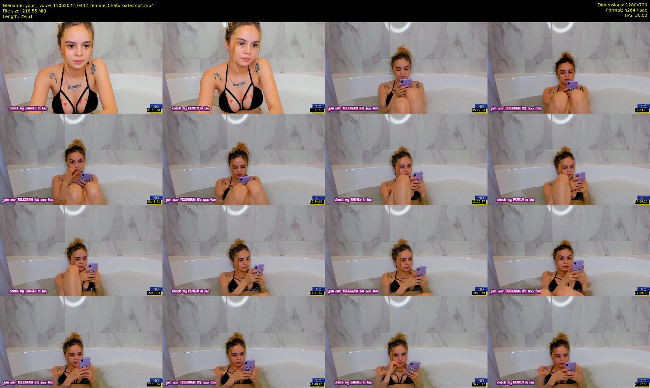 your__voice — 30 minute Chaturbate female cam show recording, 720p, Jun 11, 2022
