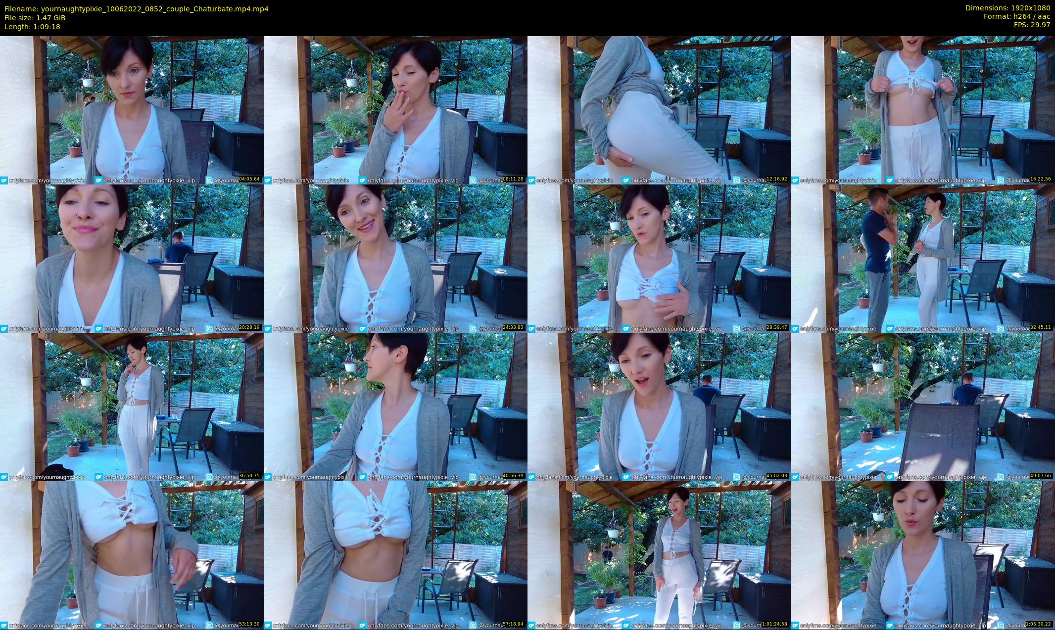 yournaughtypixie — 70 minute Chaturbate couple cam show recording, 1080p, Jun 10, 2022