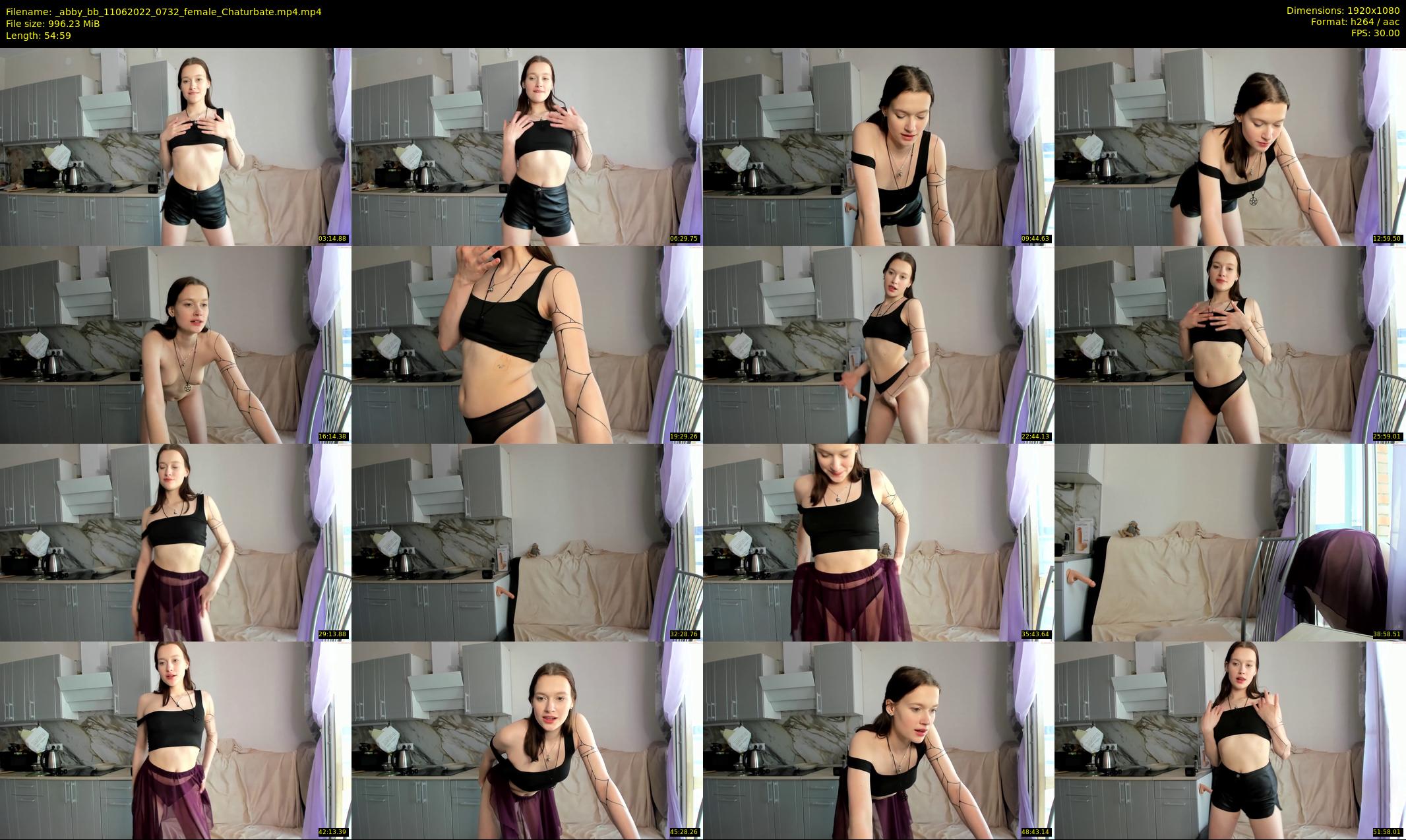 _abby_bb — 55 minute Chaturbate female cam show recording, 1080p, Jun 11, 2022