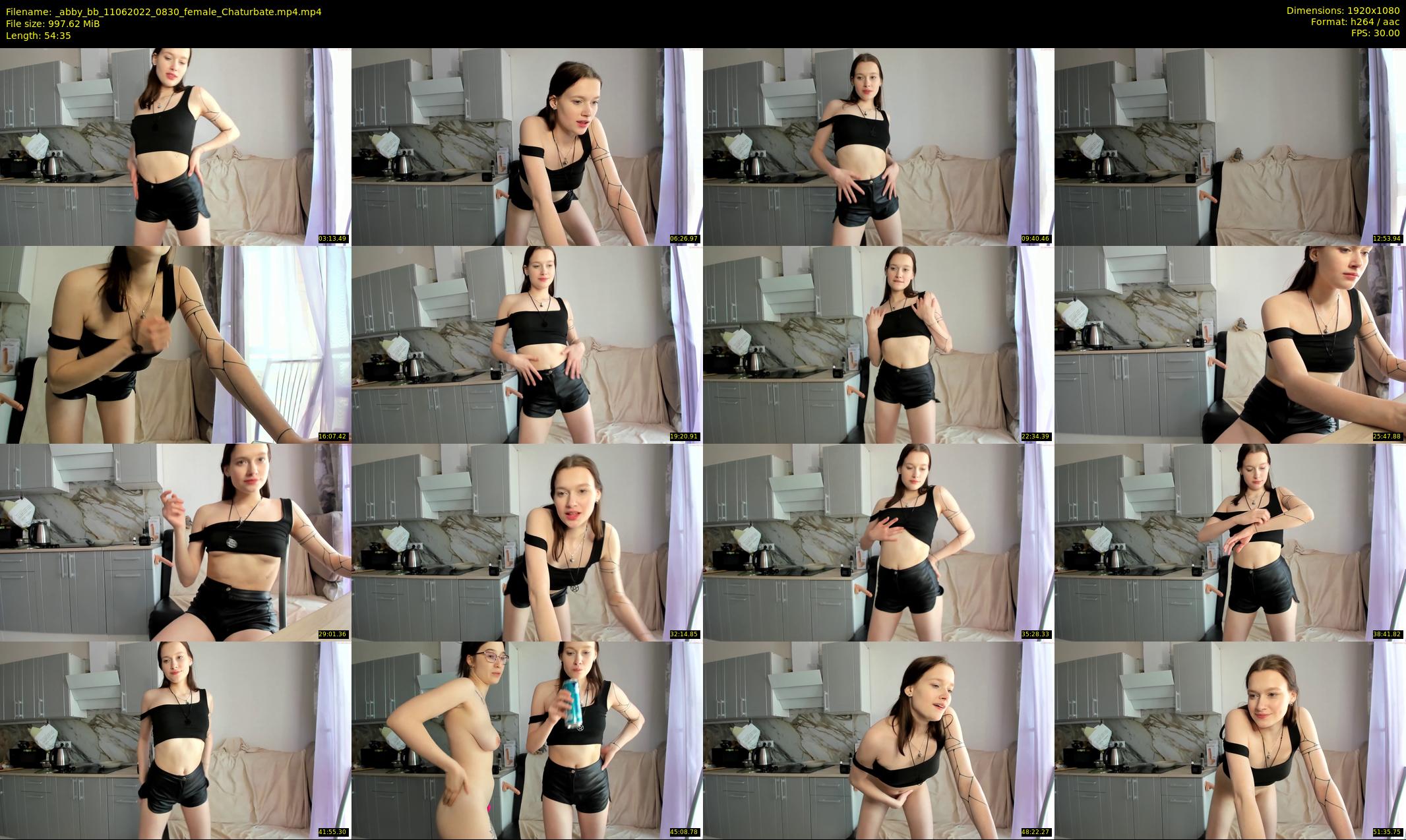 _abby_bb — 55 minute Chaturbate female cam show recording, 1080p, Jun 11, 2022