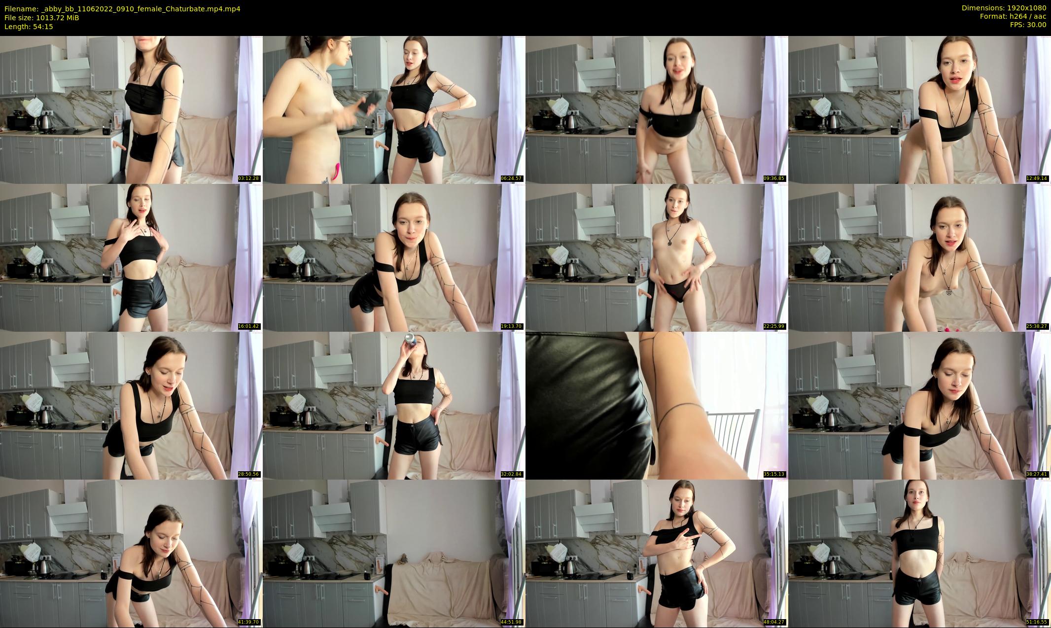 _abby_bb — 55 minute Chaturbate female cam show recording, 1080p, Jun 11, 2022