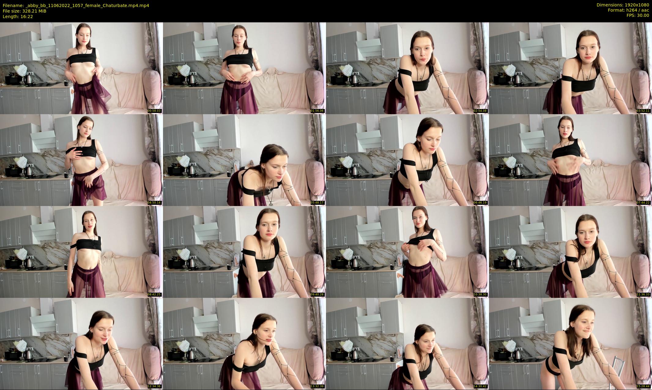 _abby_bb — 17 minute Chaturbate female cam show recording, 1080p, Jun 11, 2022