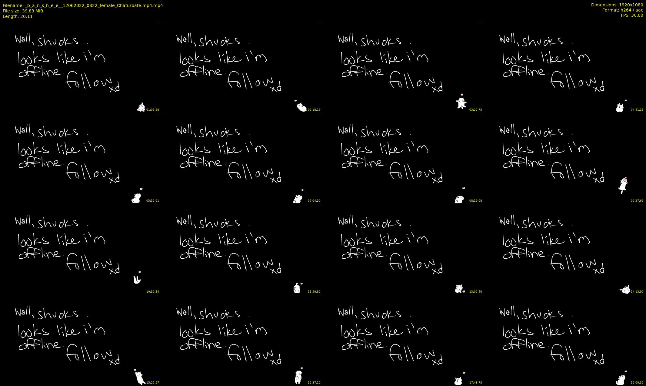 _b_a_n_s_h_e_e_ — 21 minute Chaturbate female cam show recording, 1080p, Jun 12, 2022