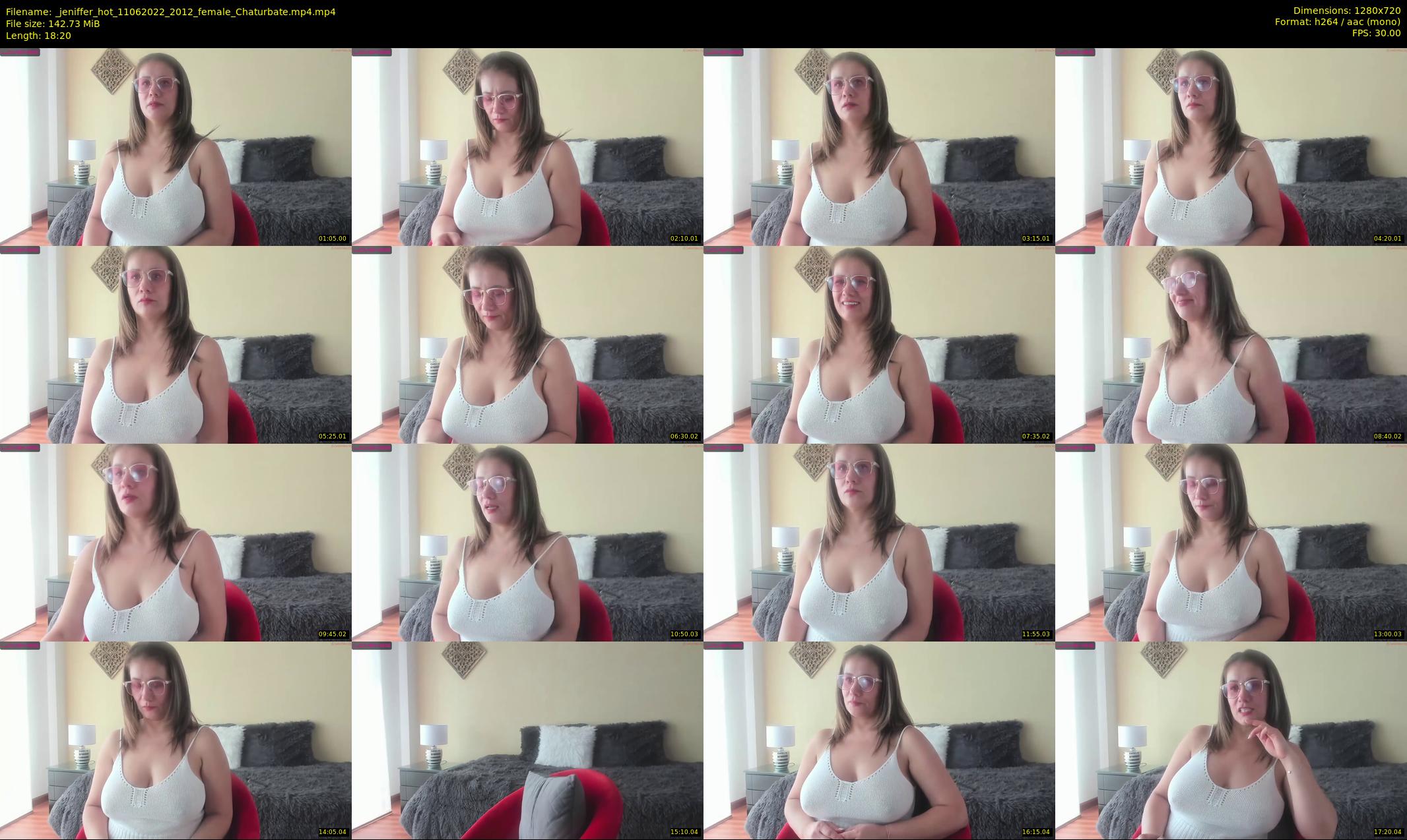 _jeniffer_hot — 19 minute Chaturbate female cam show recording, 720p, Jun 11, 2022