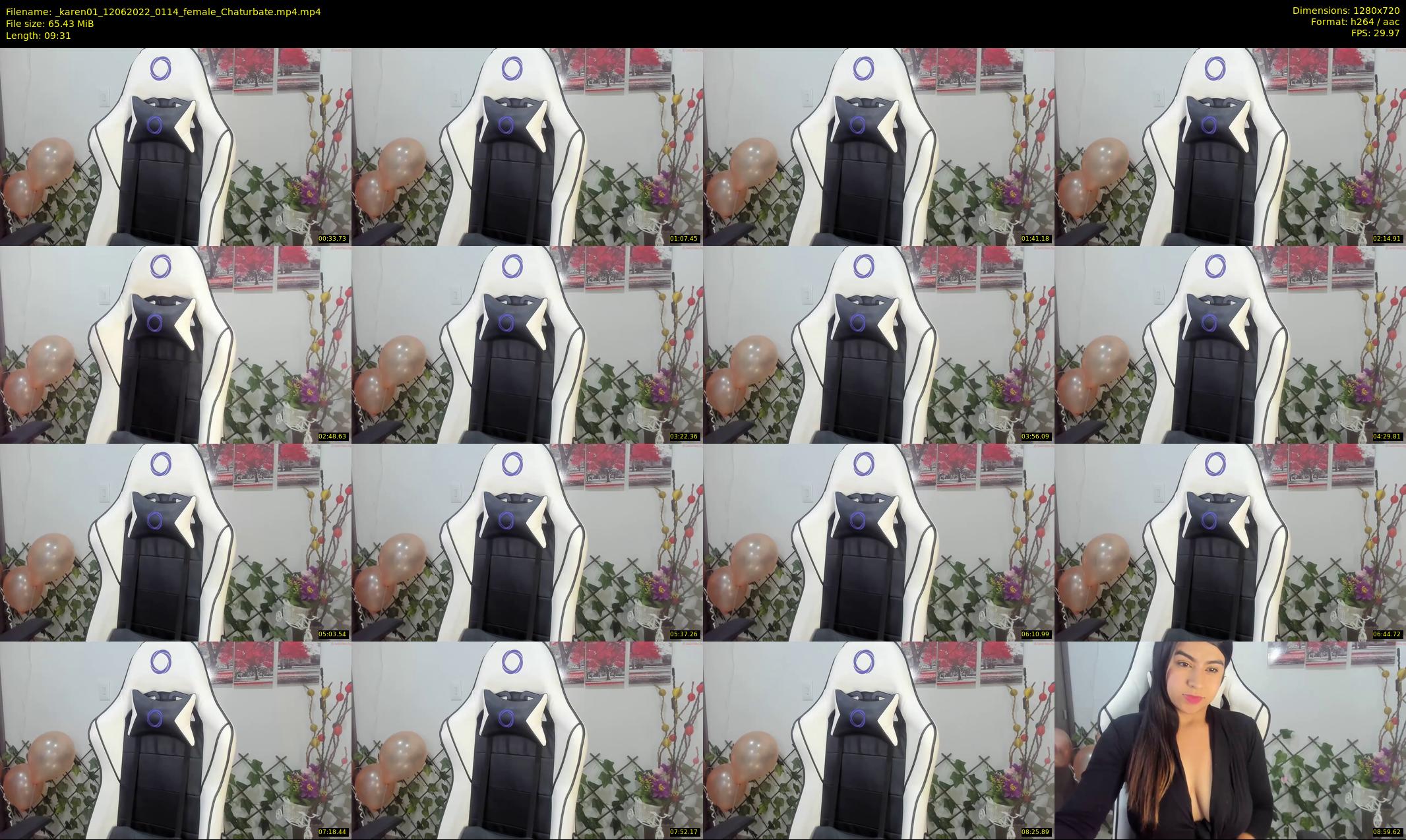 _karen01 — 10 minute Chaturbate female cam show recording, 720p, Jun 12, 2022