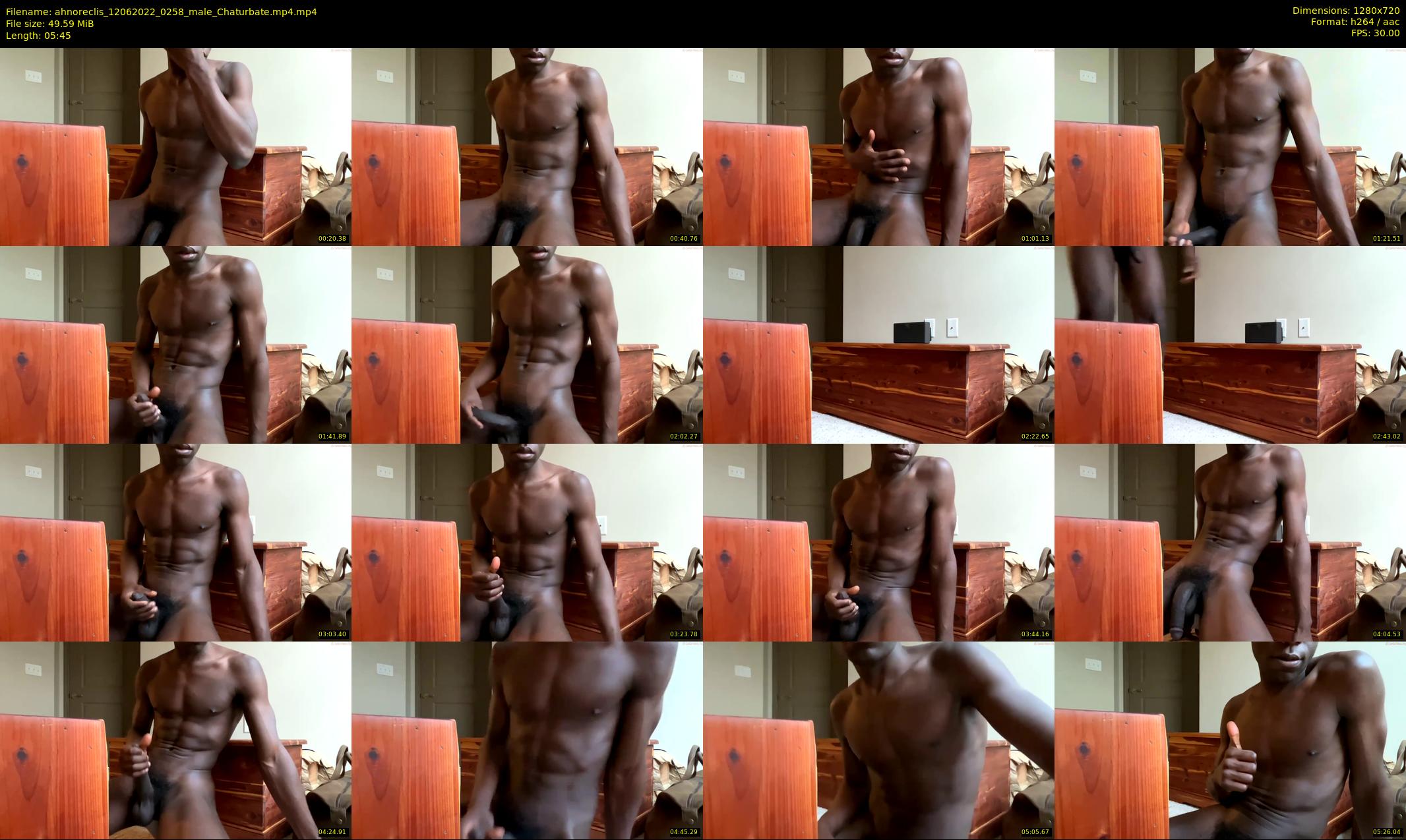 ahnoreclis — 6 minute Chaturbate male cam show recording, 720p, Jun 12, 2022