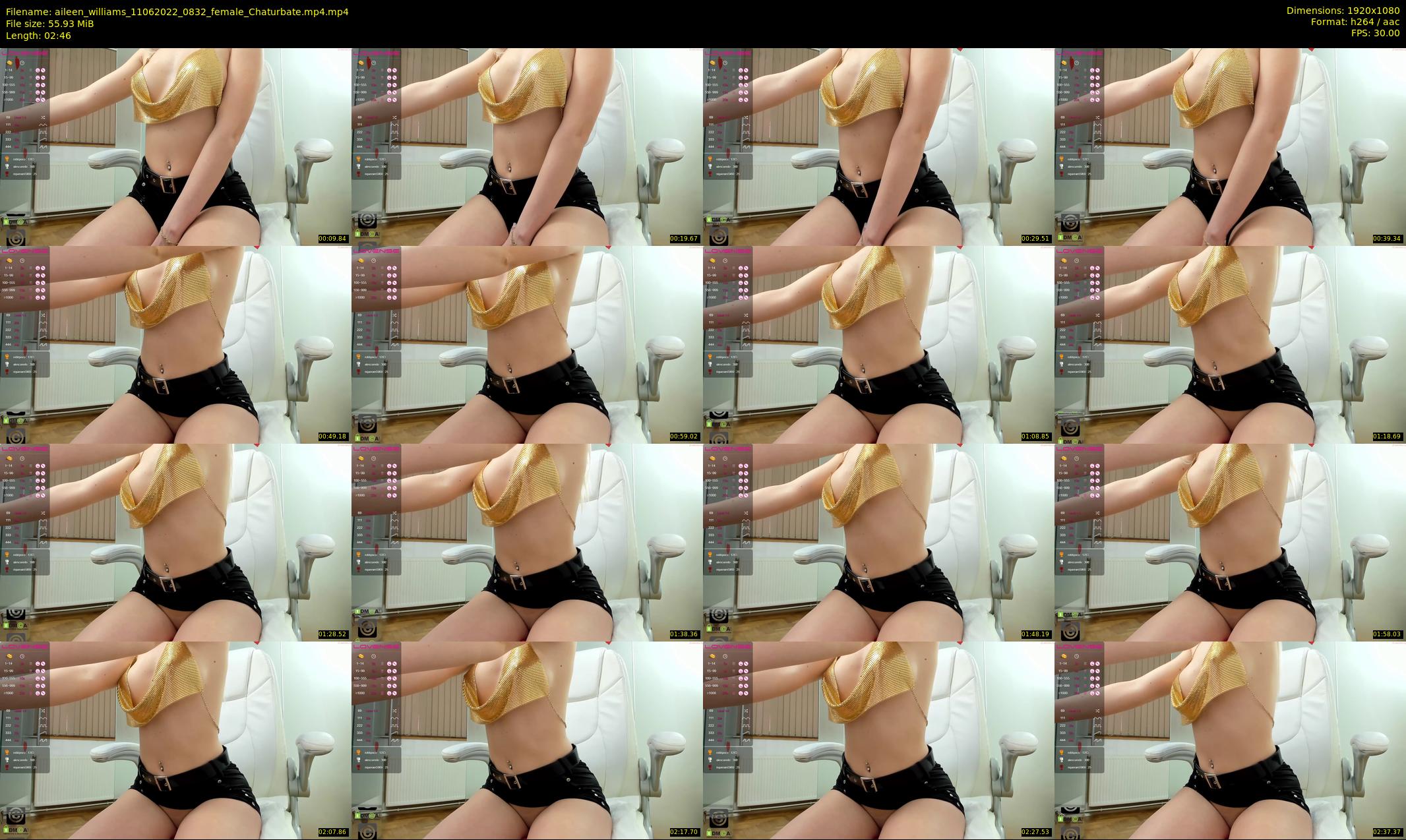 aileen_williams — 3 minute Chaturbate female cam show recording, 1080p, Jun 11, 2022