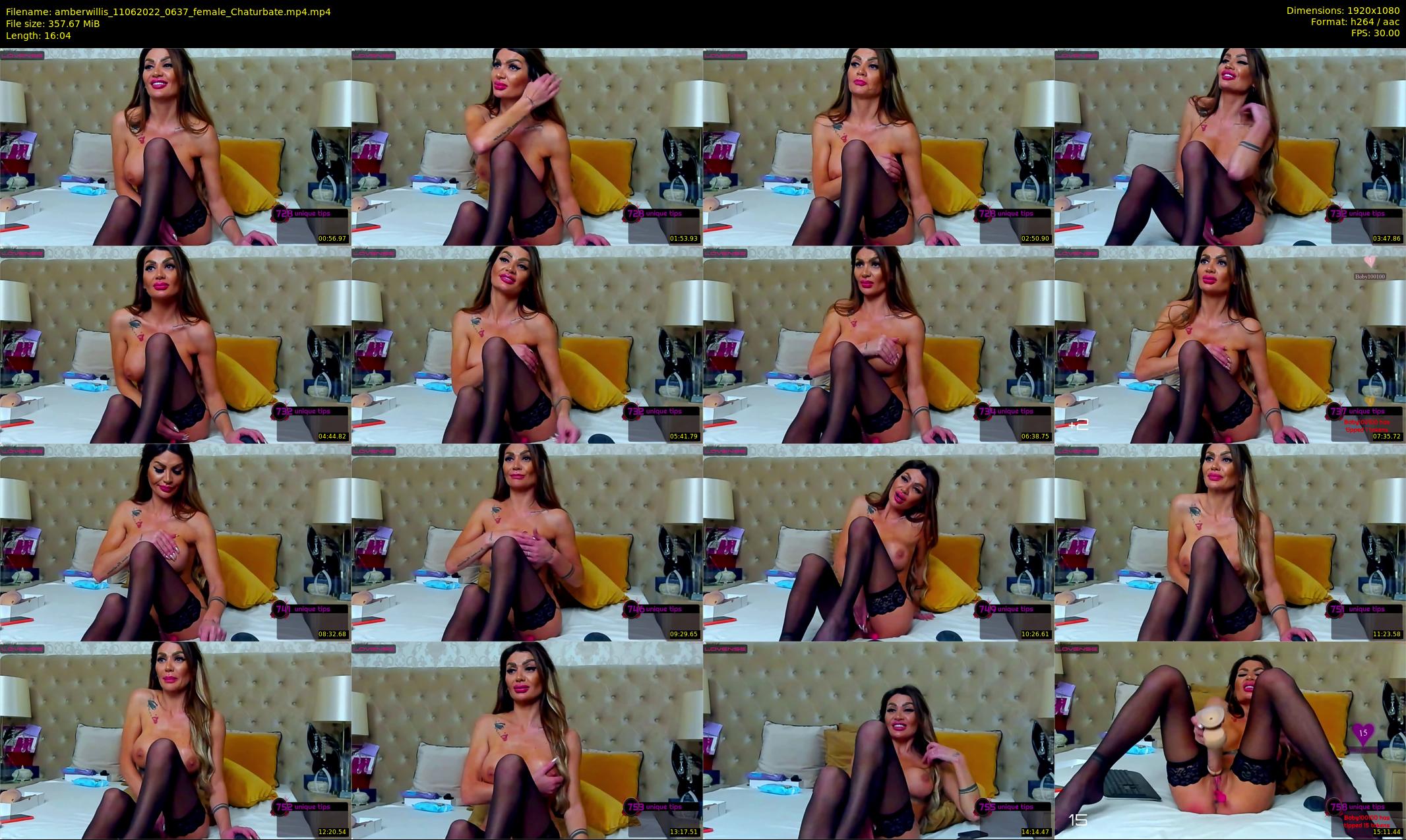 amberwillis — 17 minute Chaturbate female cam show recording, 1080p, Jun 11, 2022