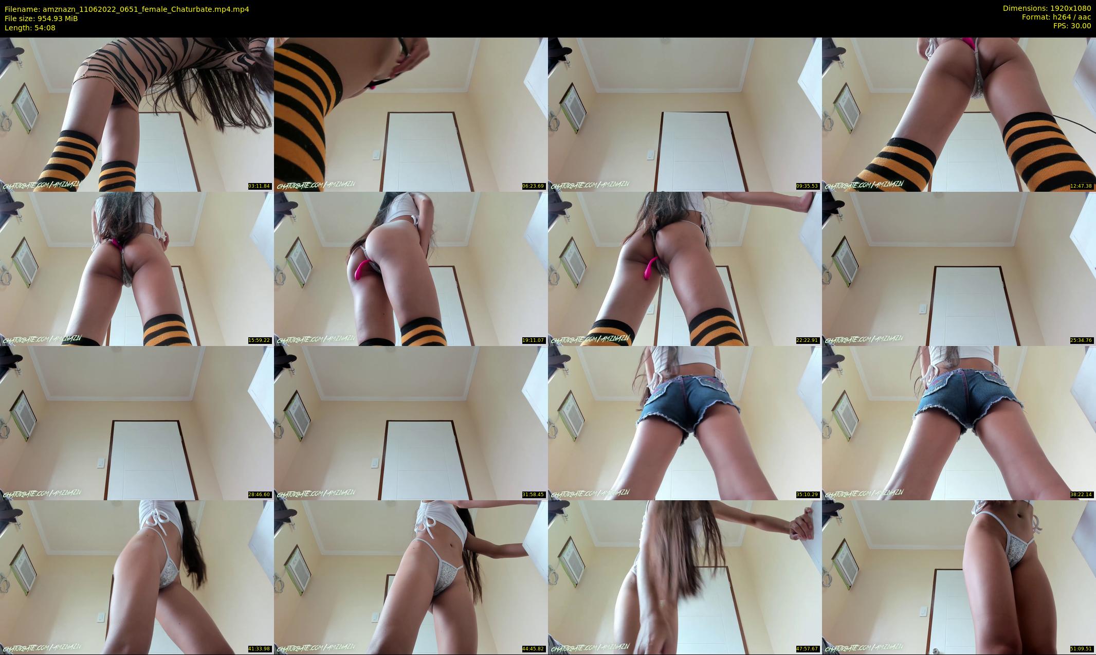 amznazn — 55 minute Chaturbate female cam show recording, 1080p, Jun 11, 2022