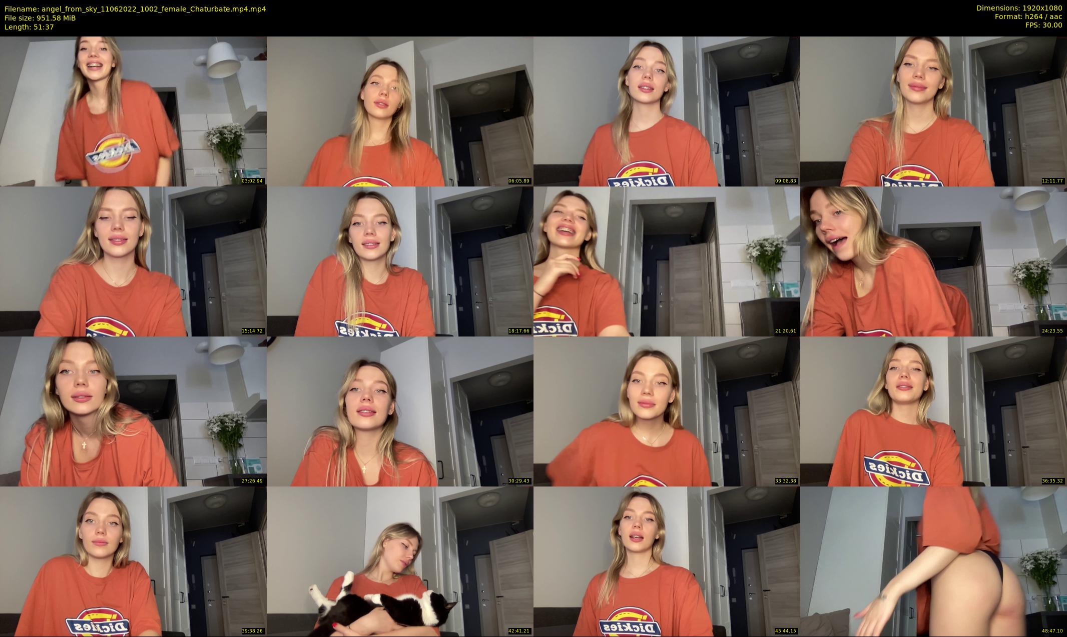 angel_from_sky — 52 minute Chaturbate female cam show recording, 1080p, Jun 11, 2022