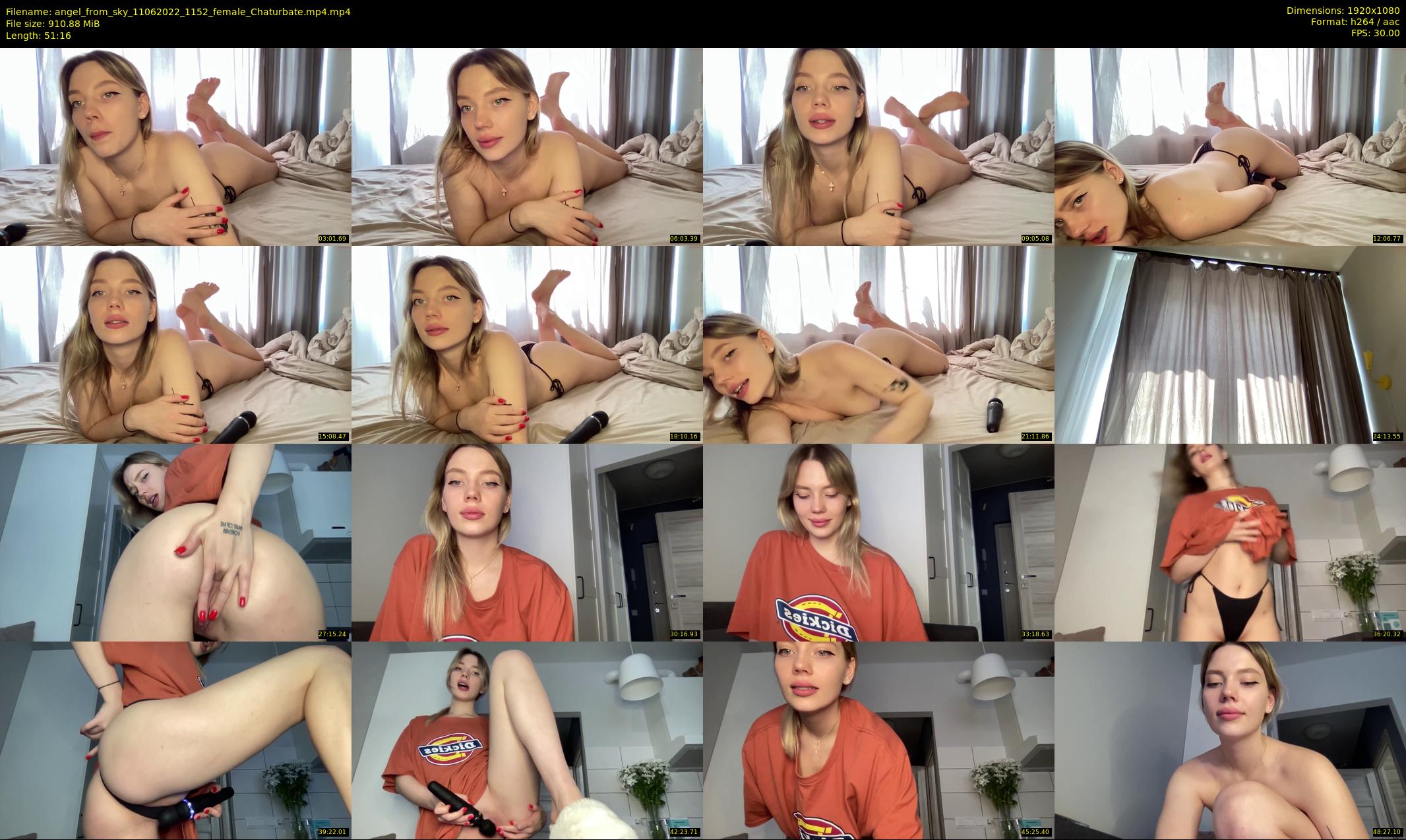angel_from_sky — 52 minute Chaturbate female cam show recording, 1080p, Jun 11, 2022