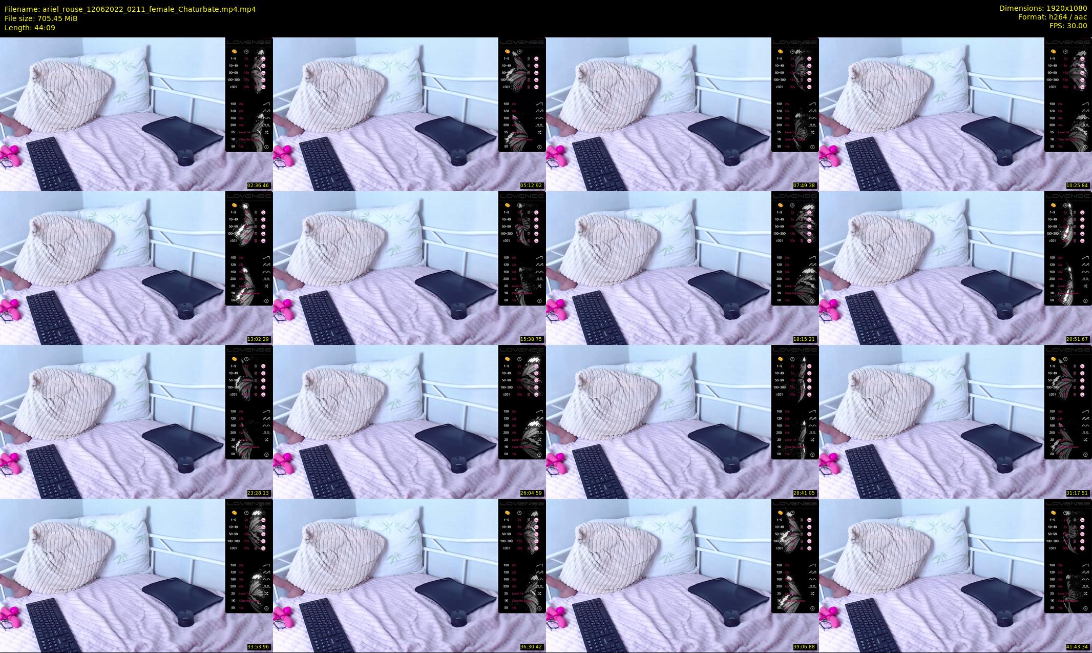 ariel_rouse — 45 minute Chaturbate female cam show recording, 1080p, Jun 12, 2022