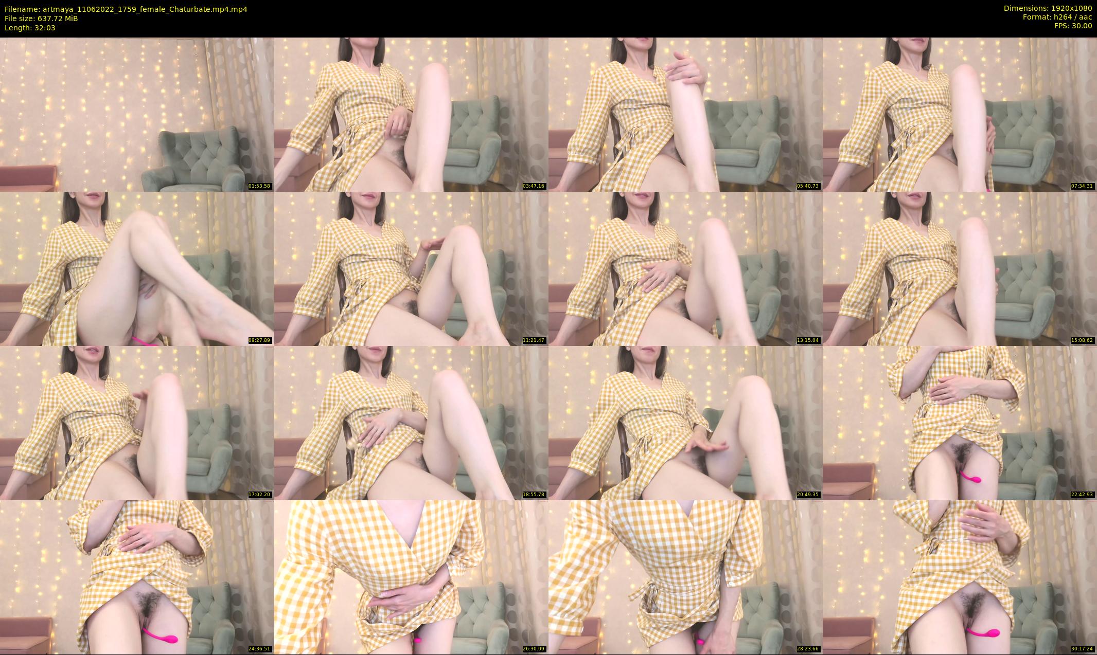 artmaya — 33 minute Chaturbate female cam show recording, 1080p, Jun 11, 2022