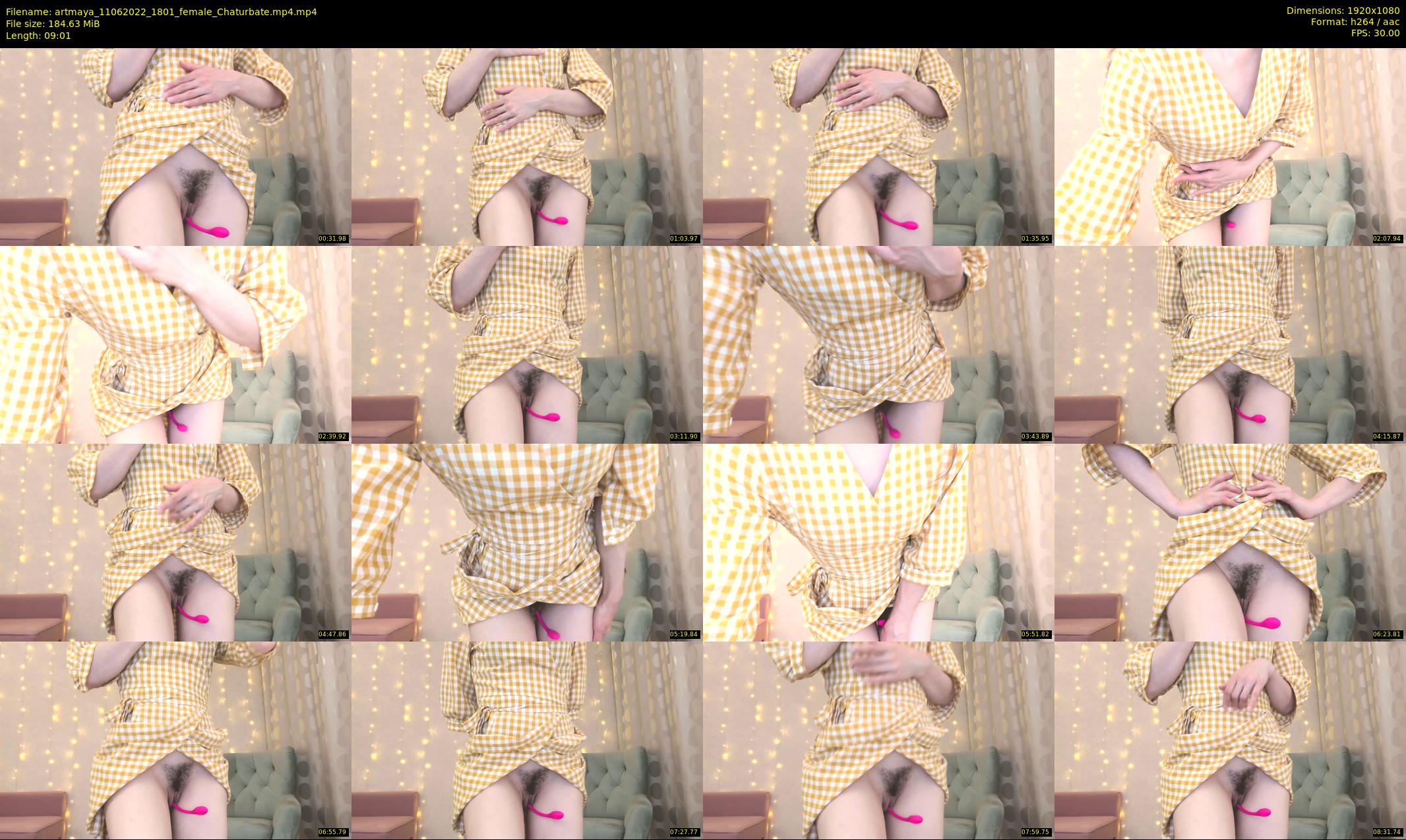 artmaya — 10 minute Chaturbate female cam show recording, 1080p, Jun 11, 2022
