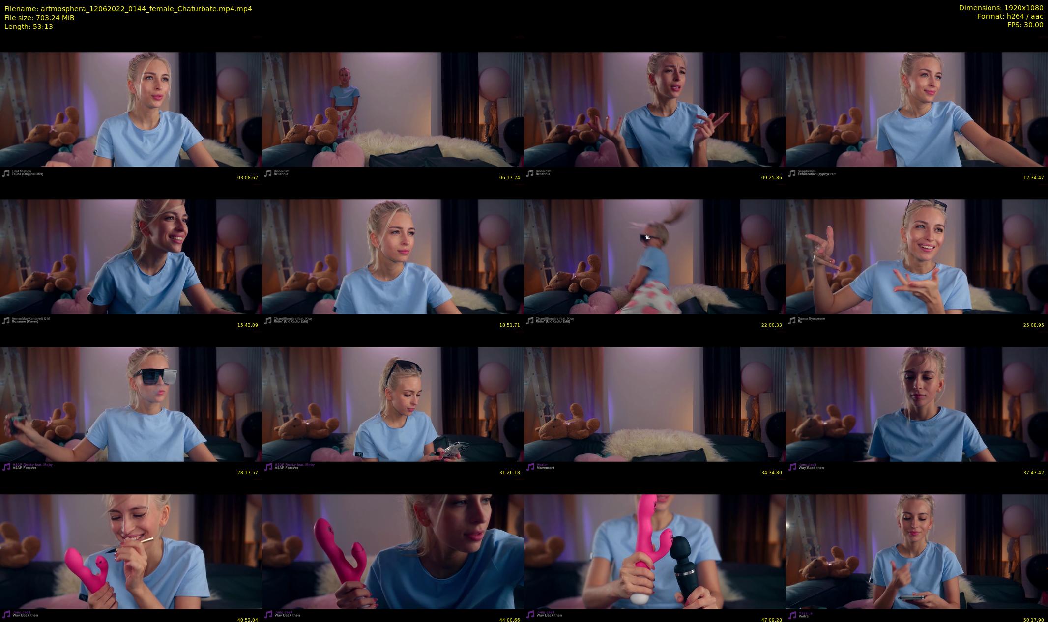 artmosphera — 54 minute Chaturbate female cam show recording, 1080p, Jun 12, 2022