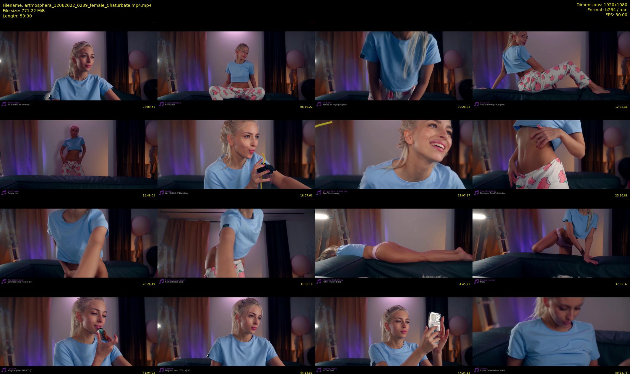 artmosphera — 54 minute Chaturbate female cam show recording, 1080p, Jun 12, 2022